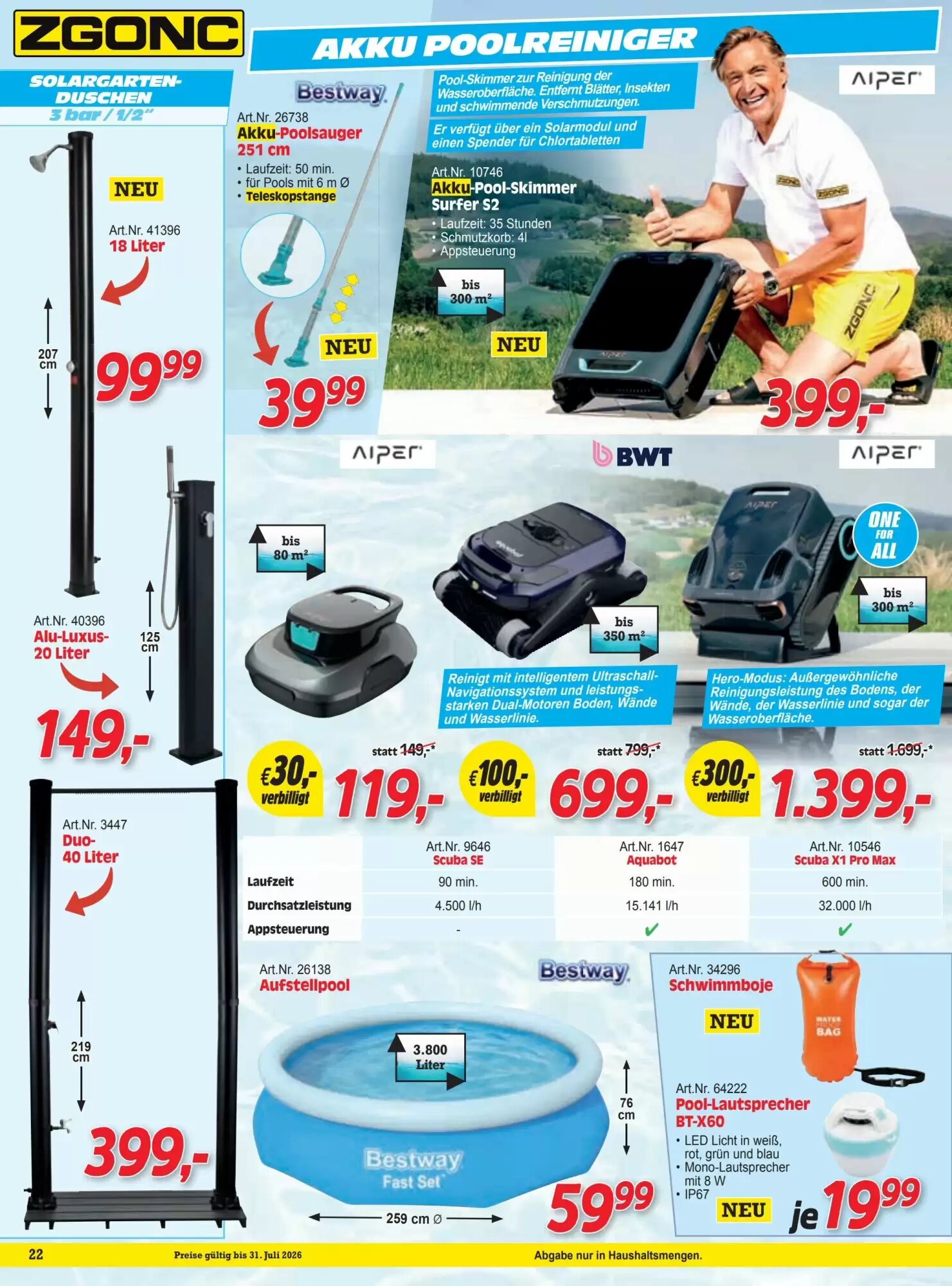 Zgonc Flugblatt (ab 14.07.2026) - Angebote und Prospekt - Seite 22