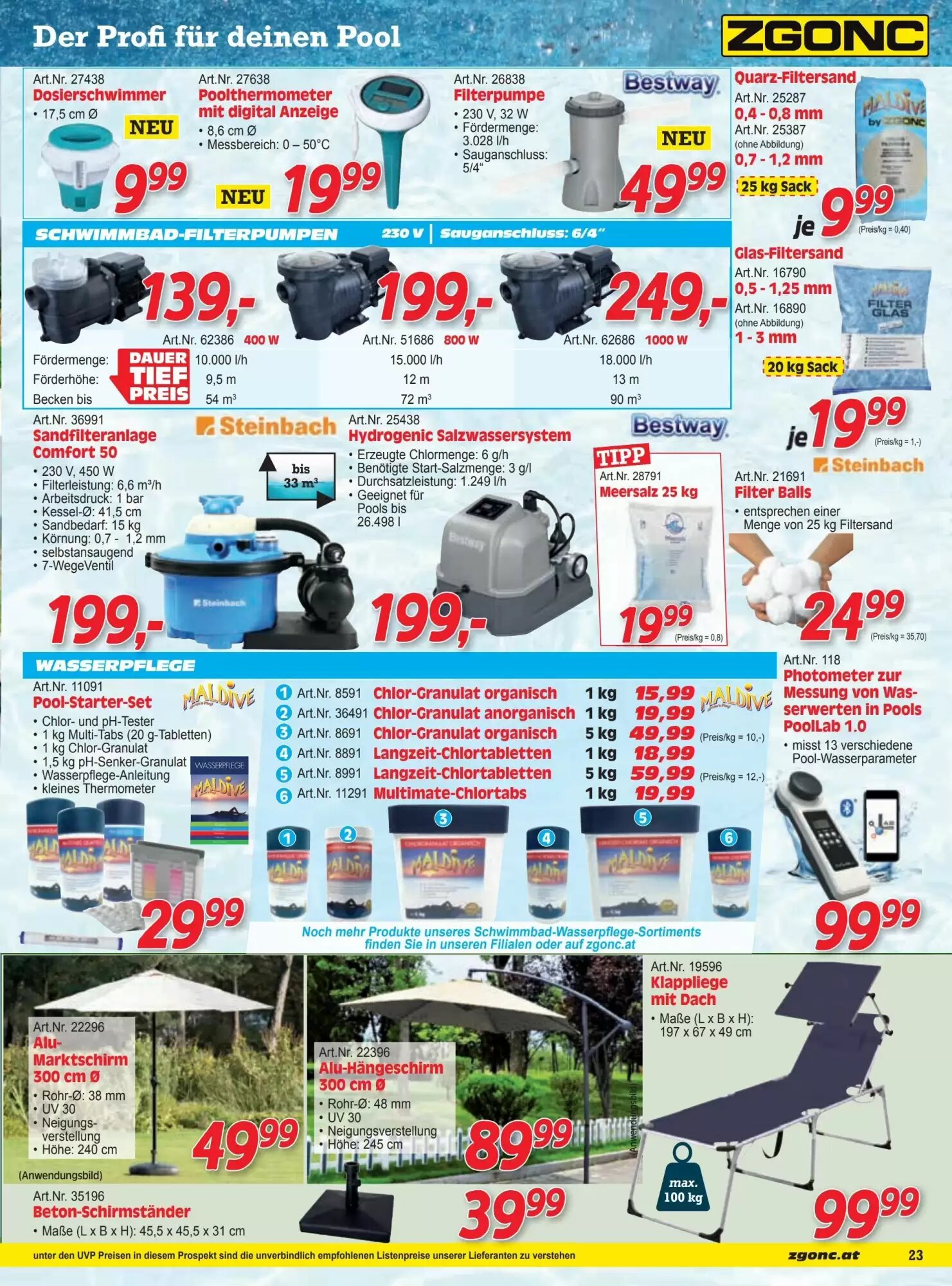 Zgonc Flugblatt (ab 14.07.2026) - Angebote und Prospekt - Seite 23