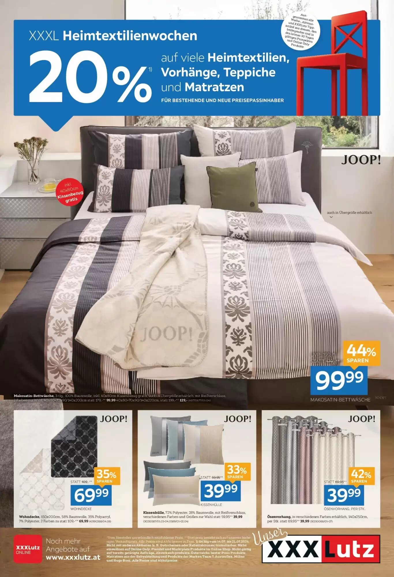 XXXLutz Flugblatt (ab 14.07.2026) - Angebote und Prospekt - Seite 1