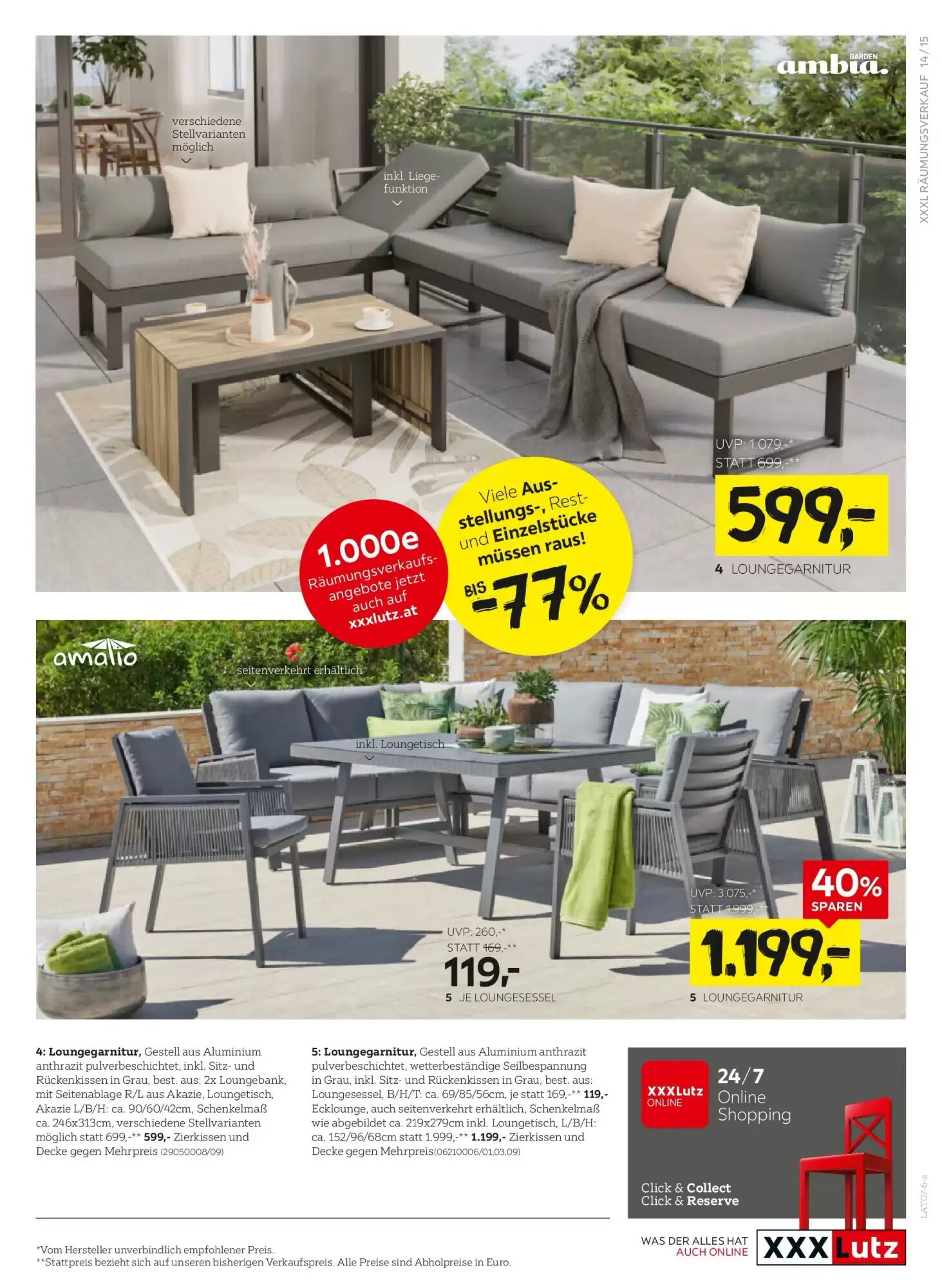 XXXLutz Flugblatt (ab 14.07.2026) - Angebote und Prospekt - Seite 15