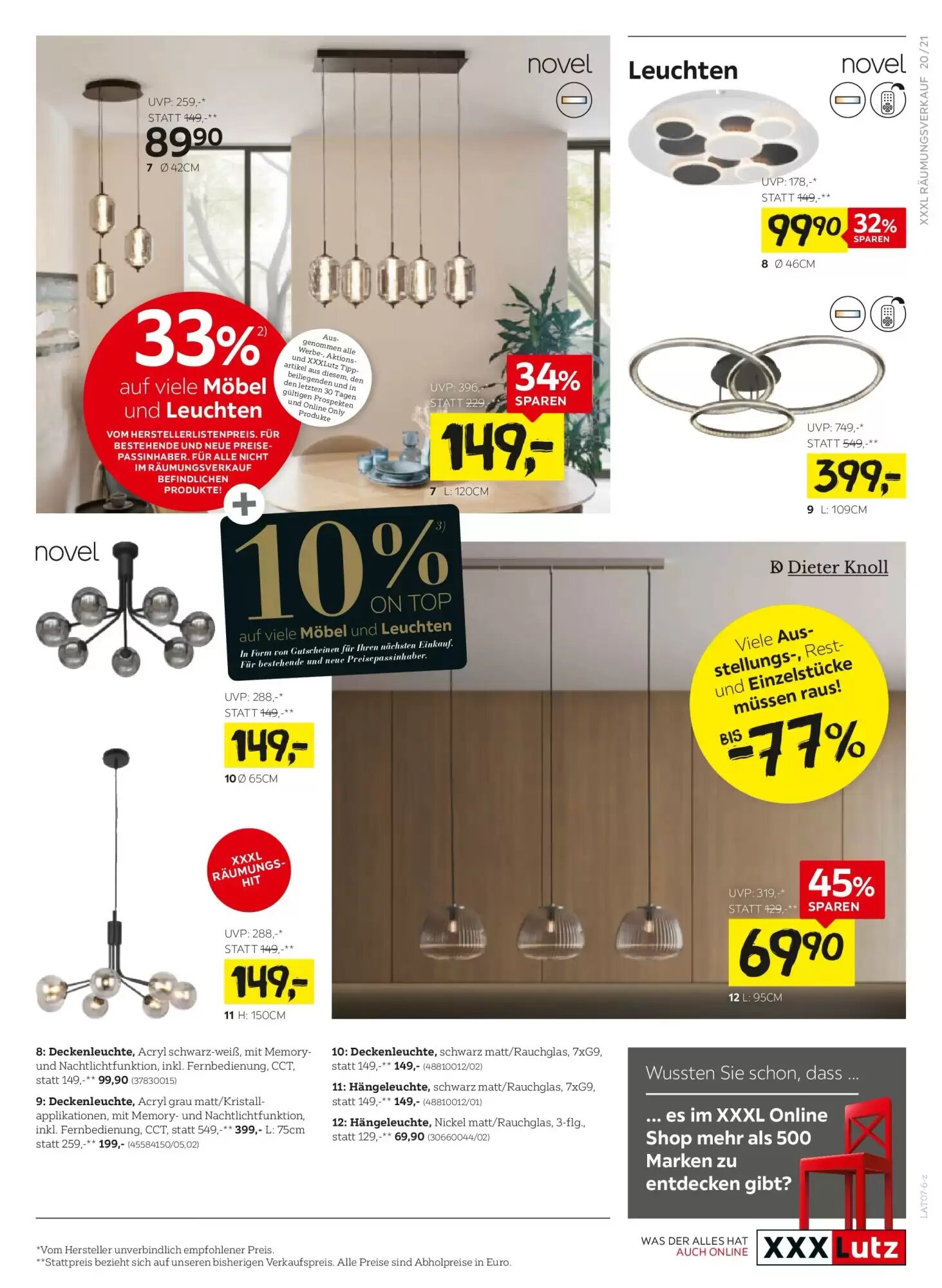 XXXLutz Flugblatt (ab 14.07.2026) - Angebote und Prospekt - Seite 21