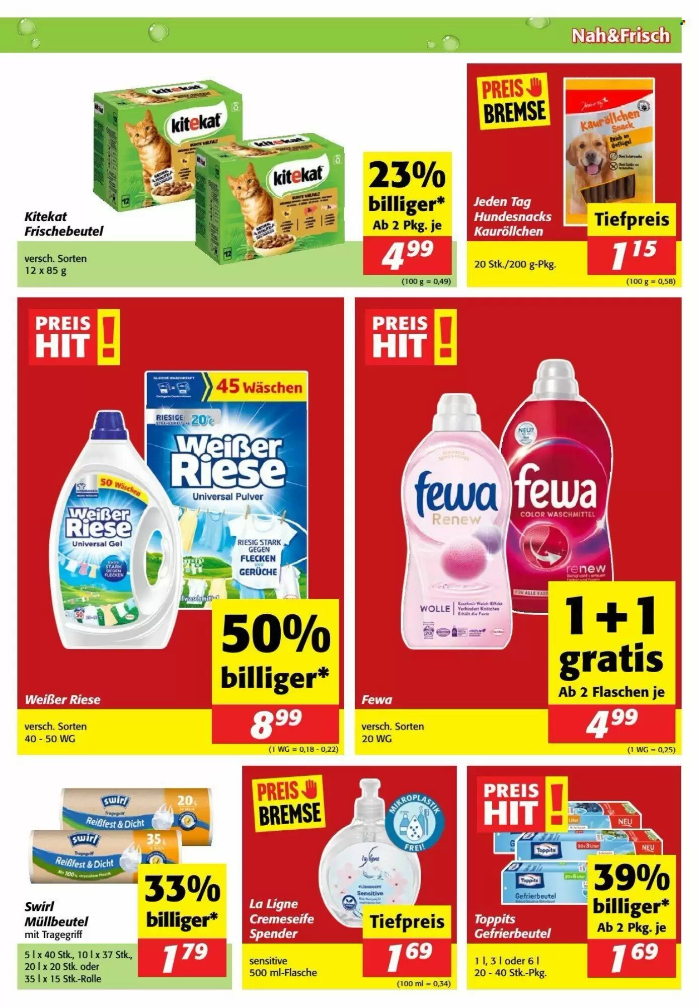 Nah&Frisch Flugblatt (ab 15.07.2026) - Angebote und Prospekt - Seite 7