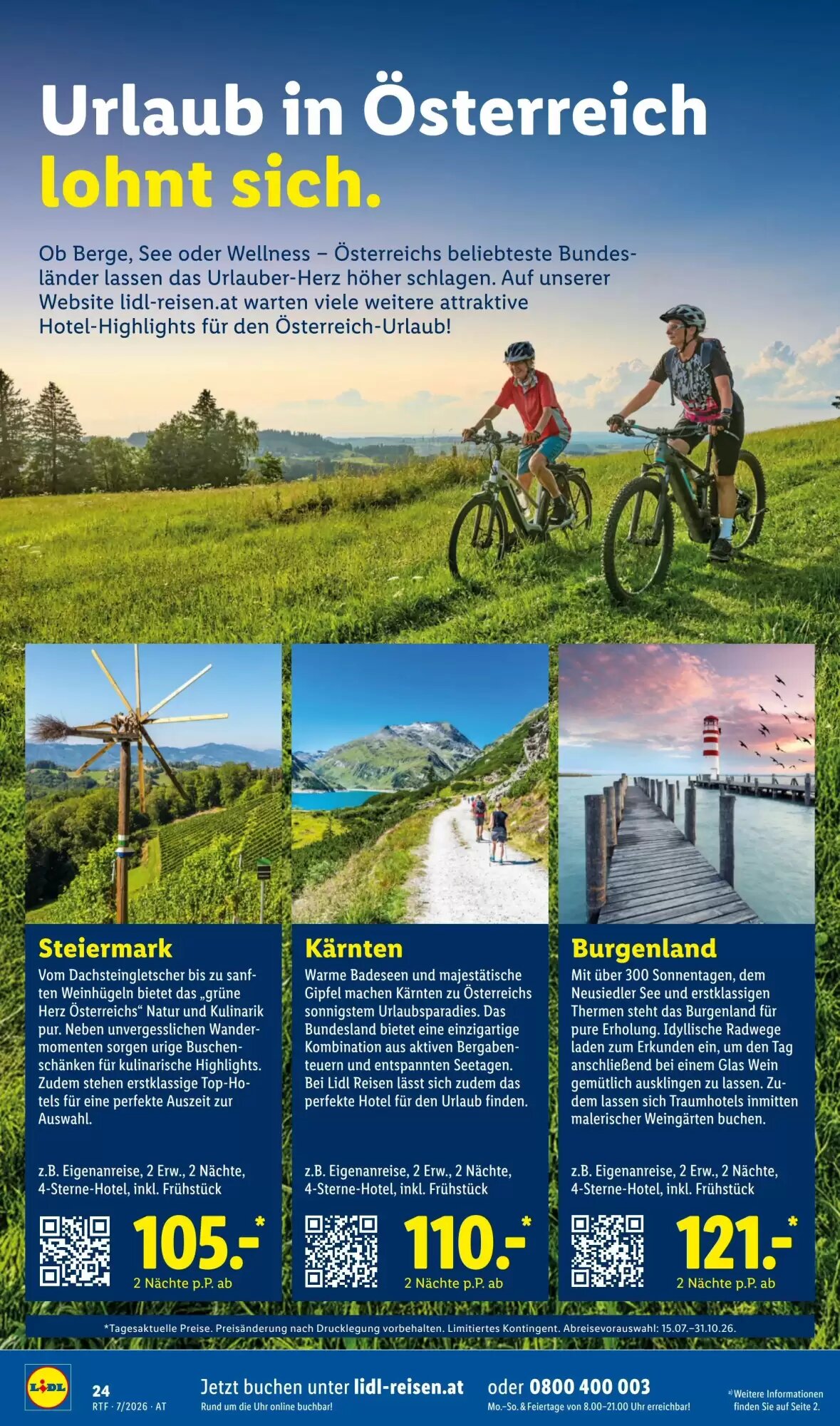 Lidl Reisen Flugblatt (ab 15.07.2026) - Angebote und Prospekt - Seite 24