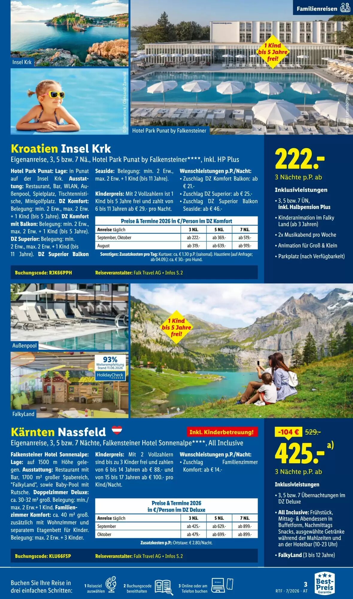 Lidl Reisen Flugblatt (ab 15.07.2026) - Angebote und Prospekt - Seite 3