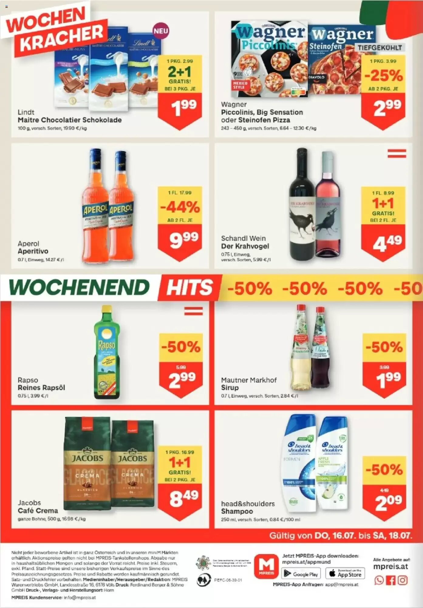 MPreis Flugblatt (ab 16.07.2026) - Angebote und Prospekt - Seite 12
