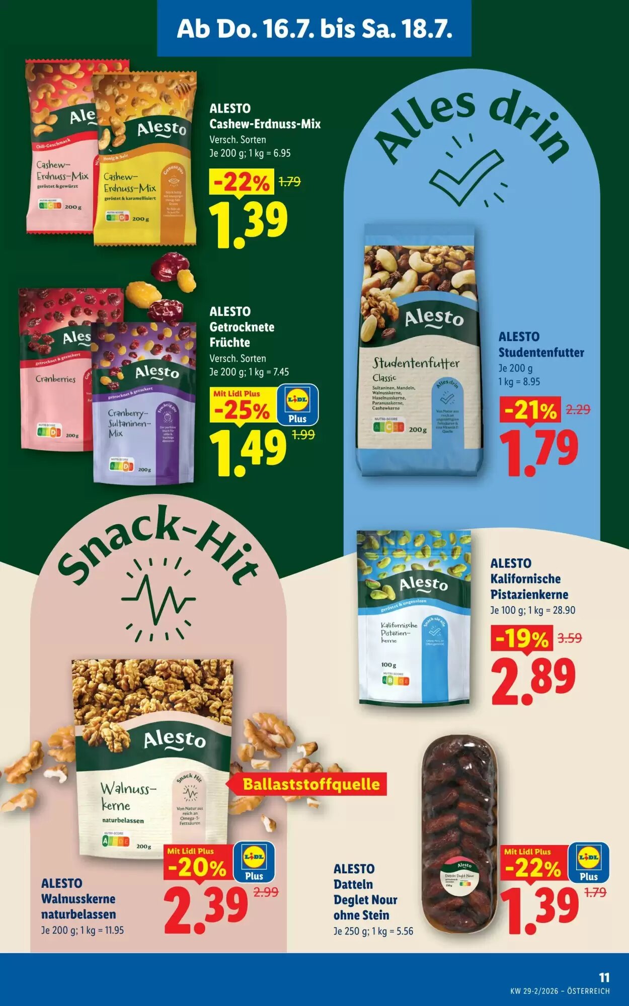 Lidl Flugblatt (ab 16.07.2026) - Angebote und Prospekt - Seite 13