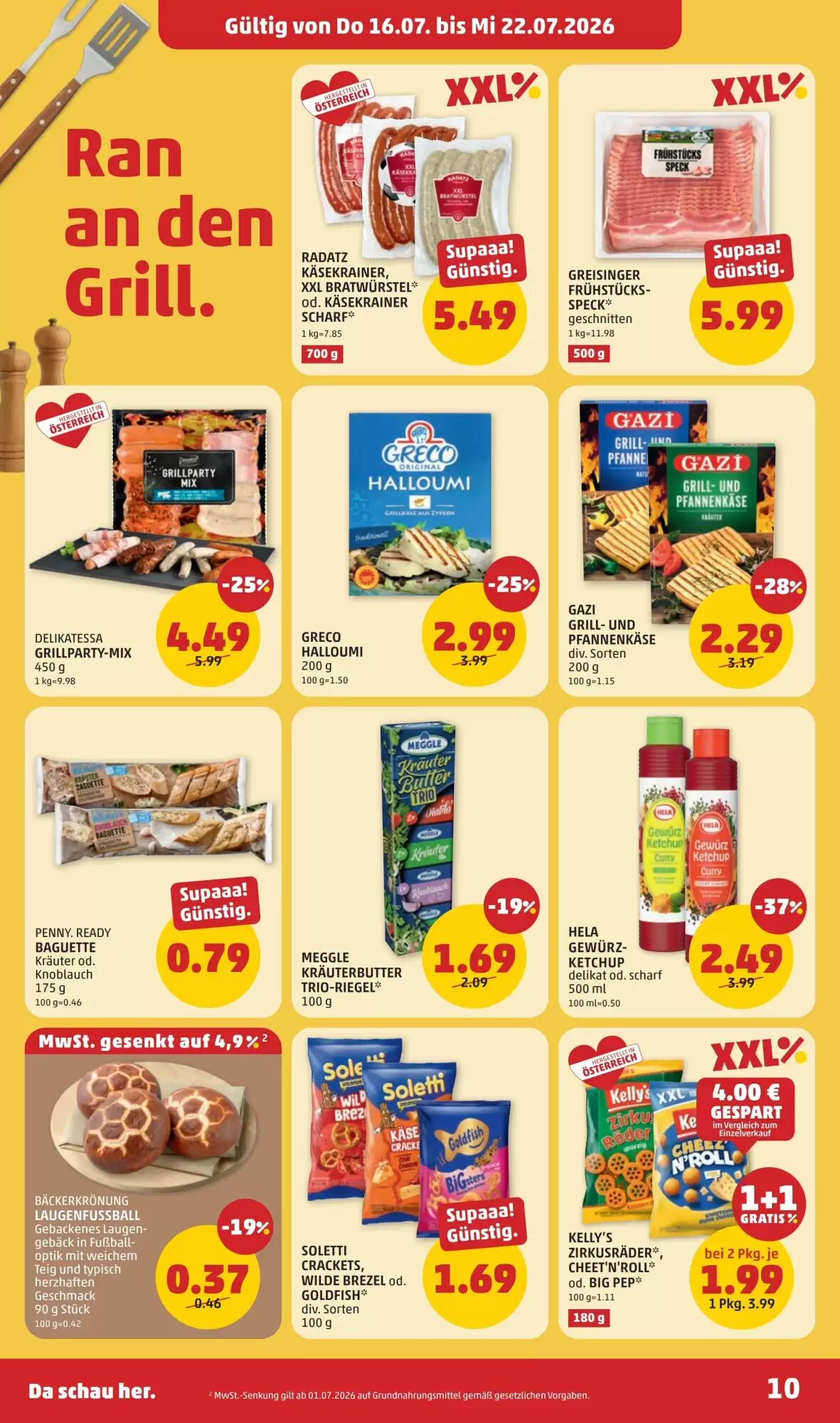 PENNY Flugblatt (ab 16.07.2026) - Angebote und Prospekt - Seite 10