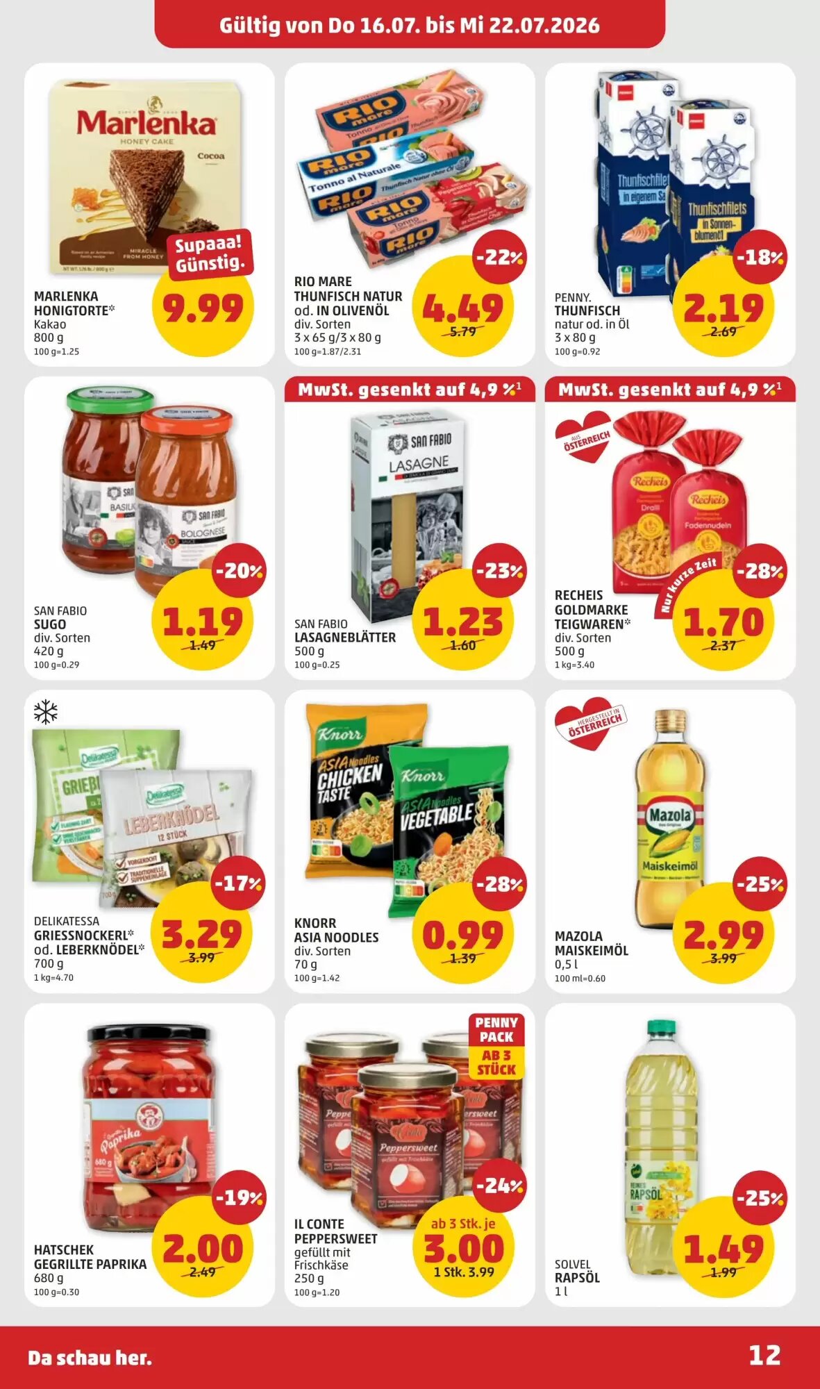 PENNY Flugblatt (ab 16.07.2026) - Angebote und Prospekt - Seite 12