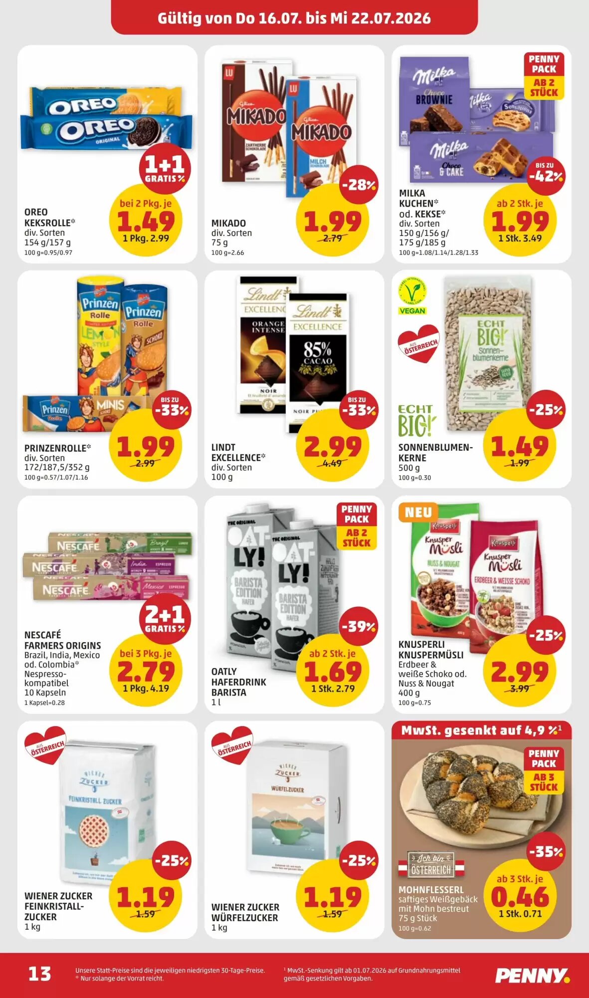 PENNY Flugblatt (ab 16.07.2026) - Angebote und Prospekt - Seite 13