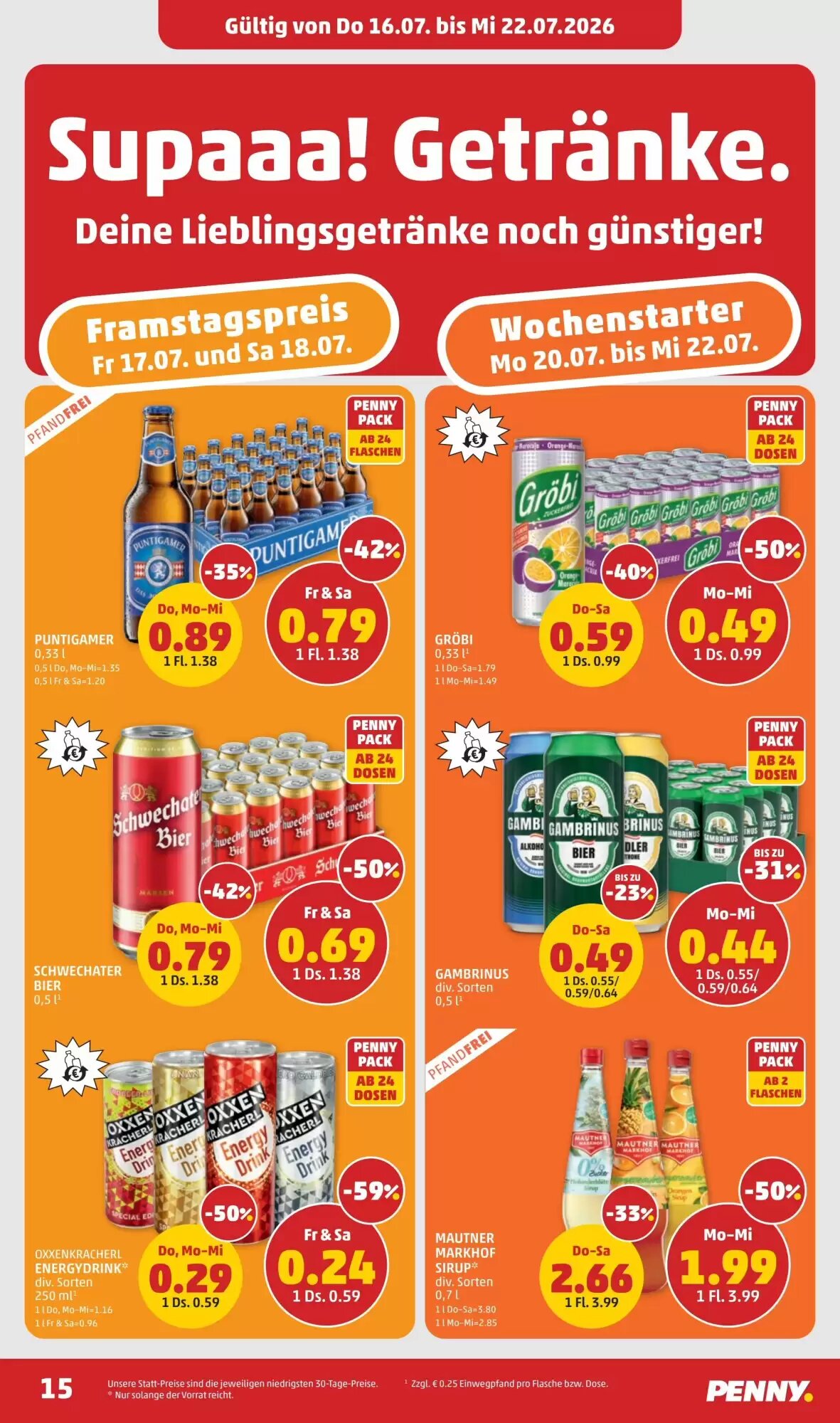 PENNY Flugblatt (ab 16.07.2026) - Angebote und Prospekt - Seite 15