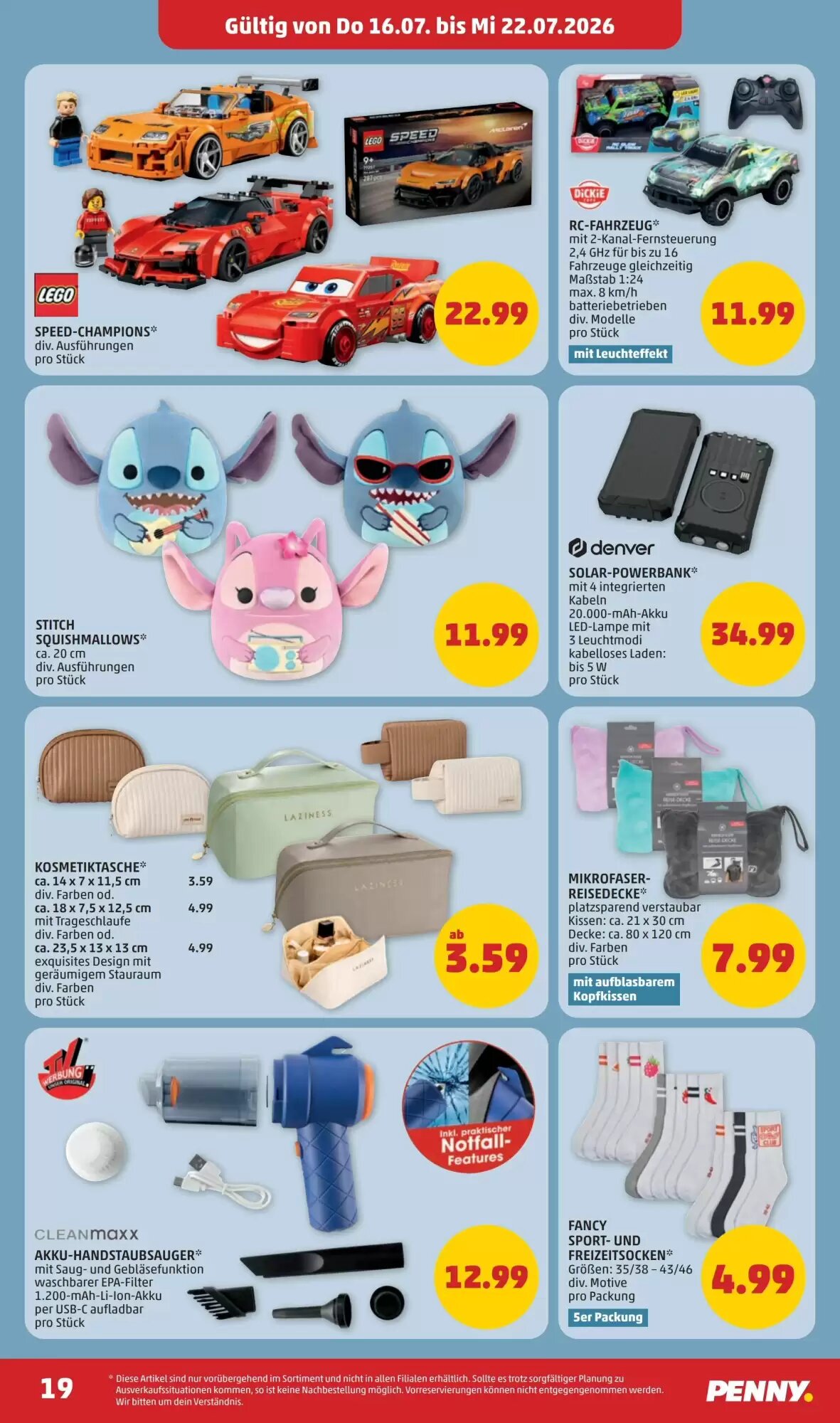 PENNY Flugblatt (ab 16.07.2026) - Angebote und Prospekt - Seite 19