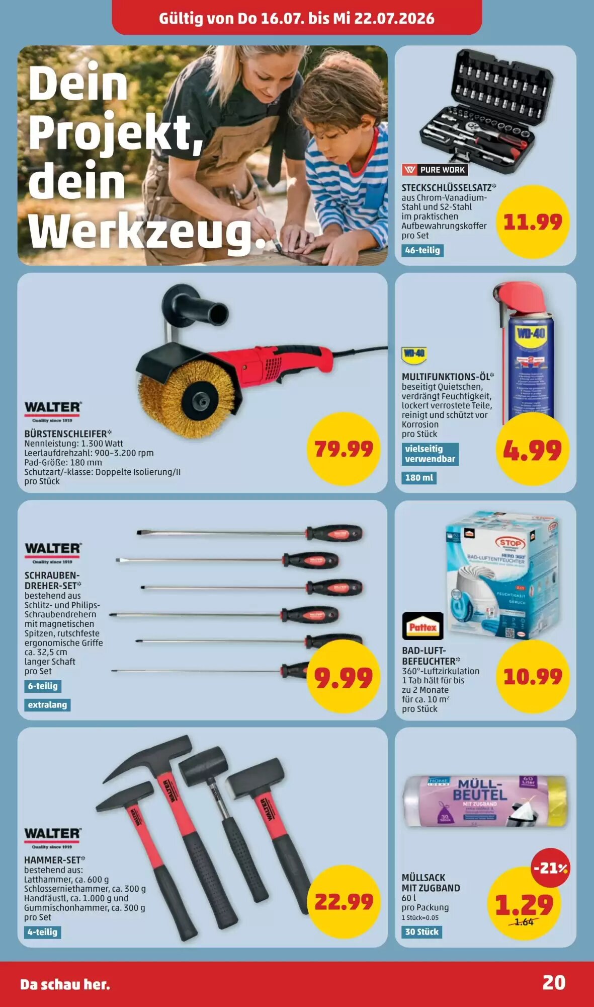 PENNY Flugblatt (ab 16.07.2026) - Angebote und Prospekt - Seite 20