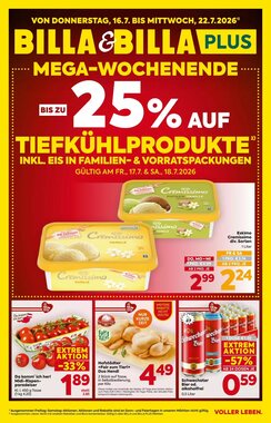Billa Flugblatt (ab 16.07.2026) - Angebote und Prospekt