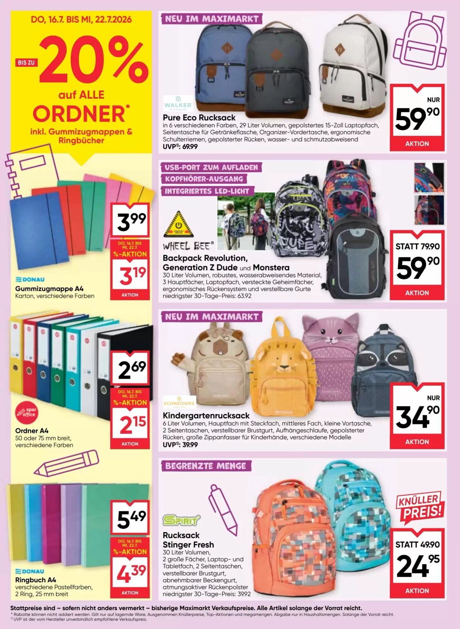 Maximarkt Flugblatt (ab 16.07.2026) - Angebote und Prospekt - Seite 18