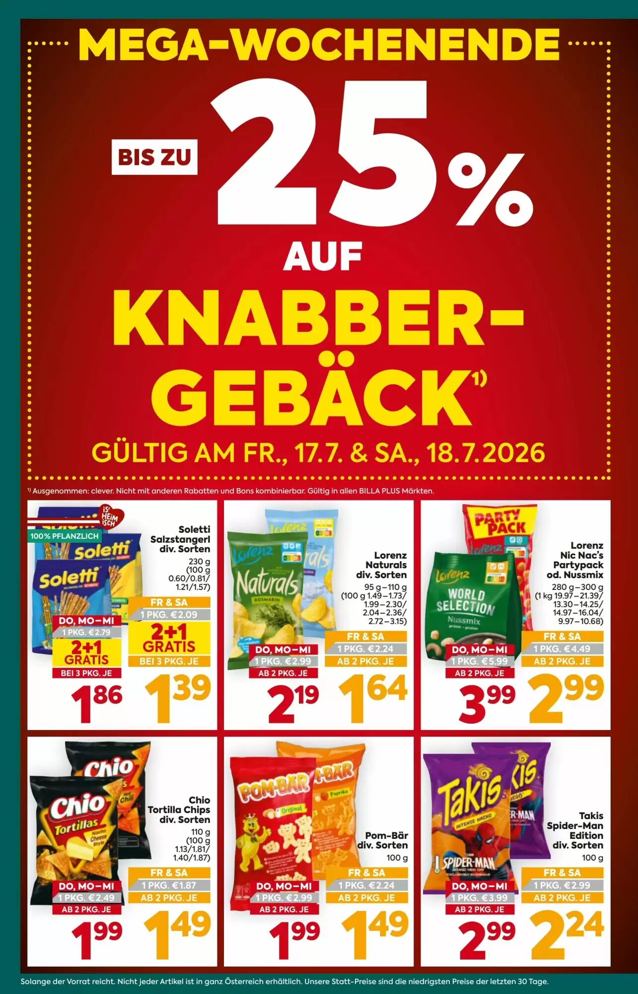 Billa Flugblatt (ab 16.07.2026) - Angebote und Prospekt - Seite 2