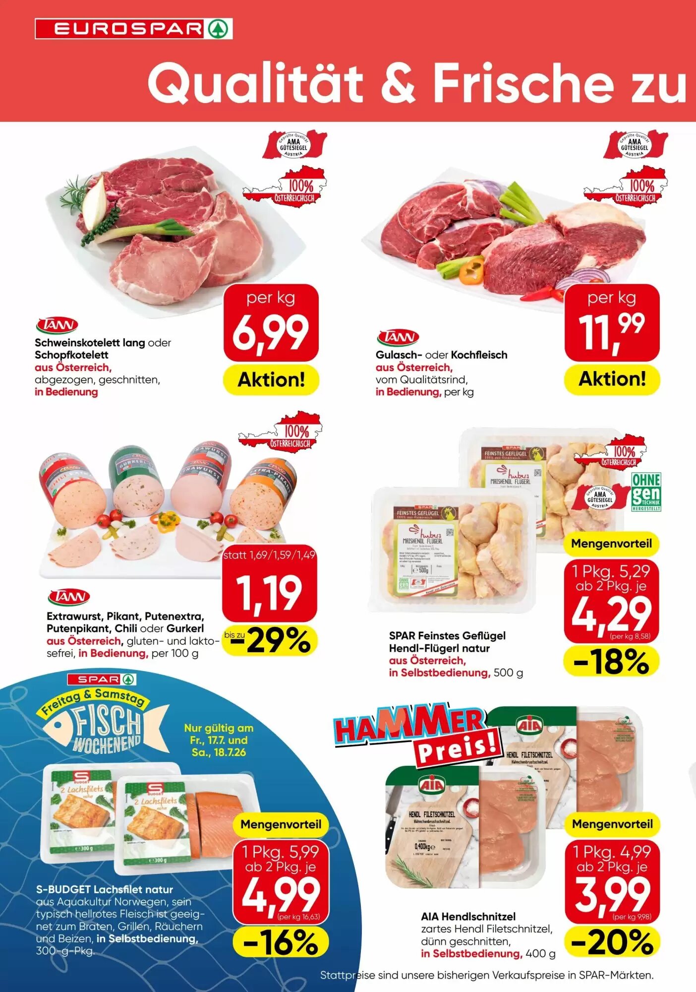 Eurospar Flugblatt (ab 16.07.2026) - Angebote und Prospekt - Seite 2