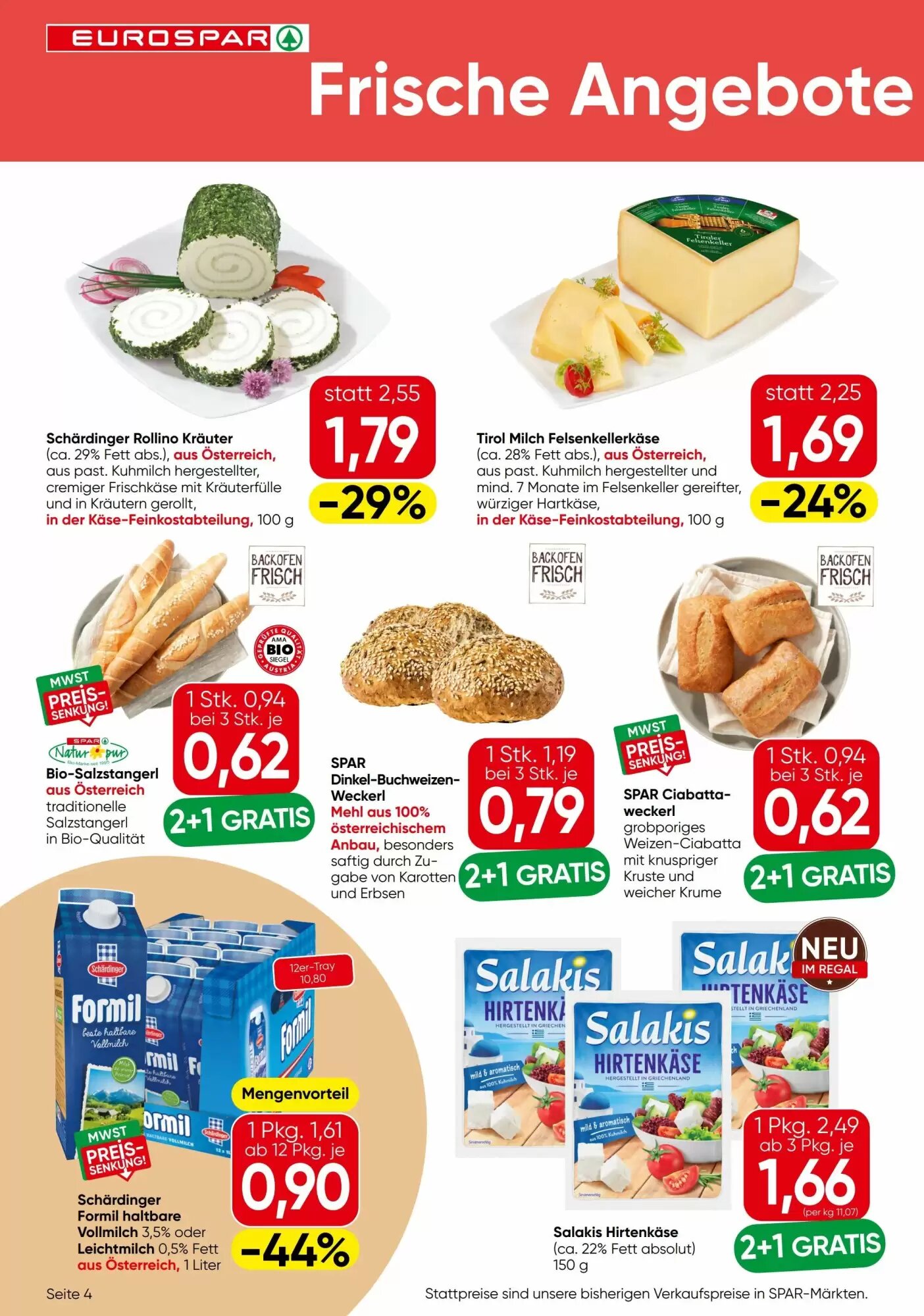 Eurospar Flugblatt (ab 16.07.2026) - Angebote und Prospekt - Seite 4