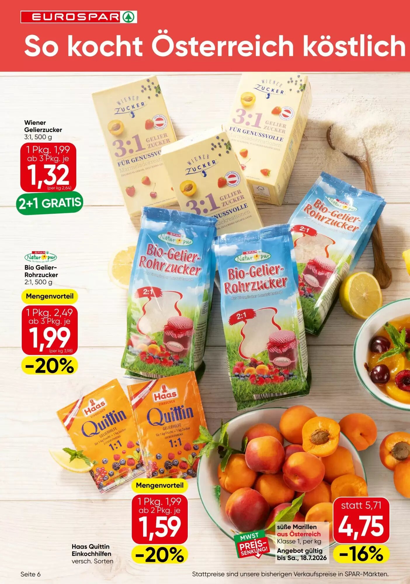 Eurospar Flugblatt (ab 16.07.2026) - Angebote und Prospekt - Seite 6