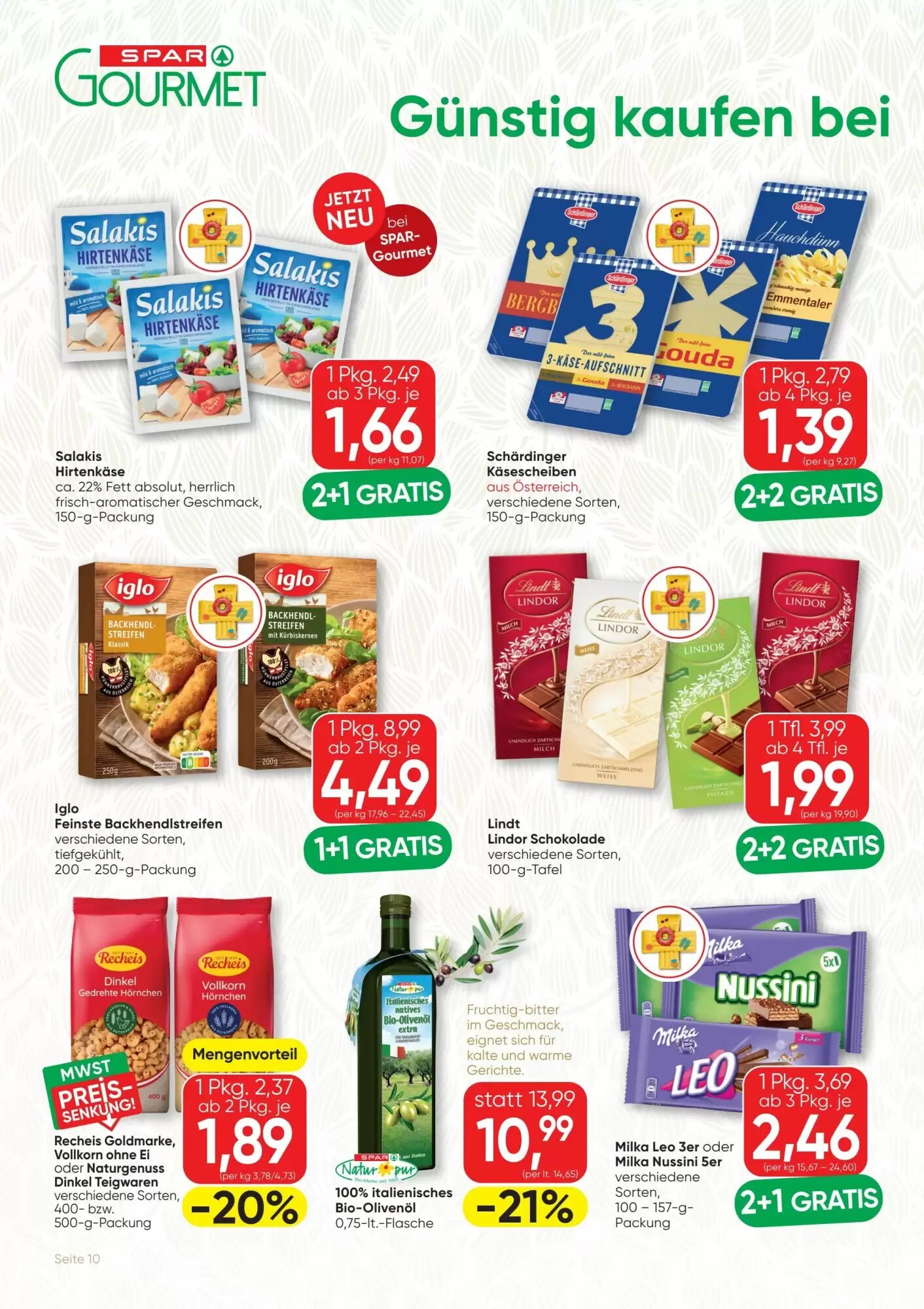 SPAR Gourmet Flugblatt (ab 16.07.2026) - Angebote und Prospekt - Seite 10