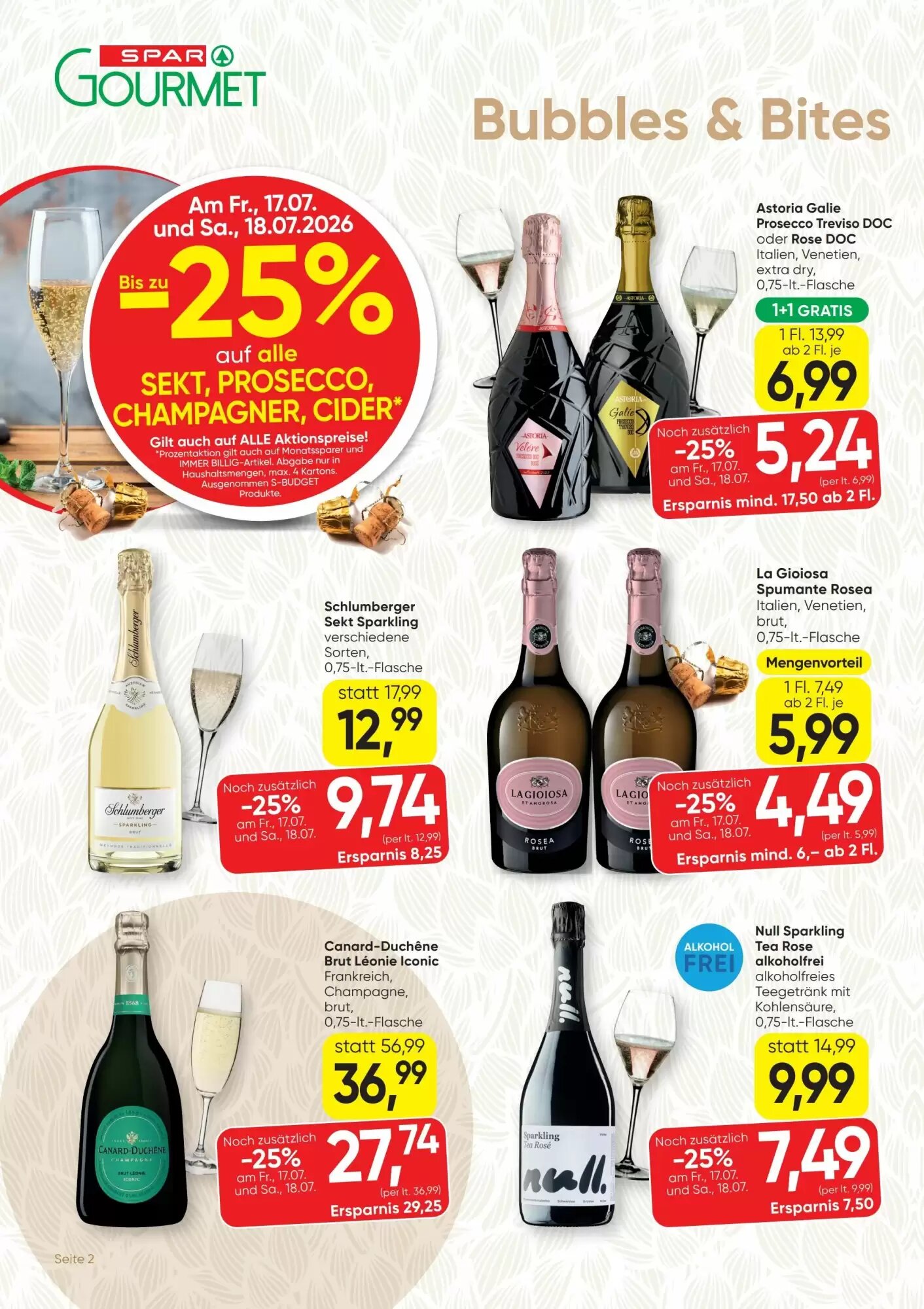 SPAR Gourmet Flugblatt (ab 16.07.2026) - Angebote und Prospekt - Seite 2