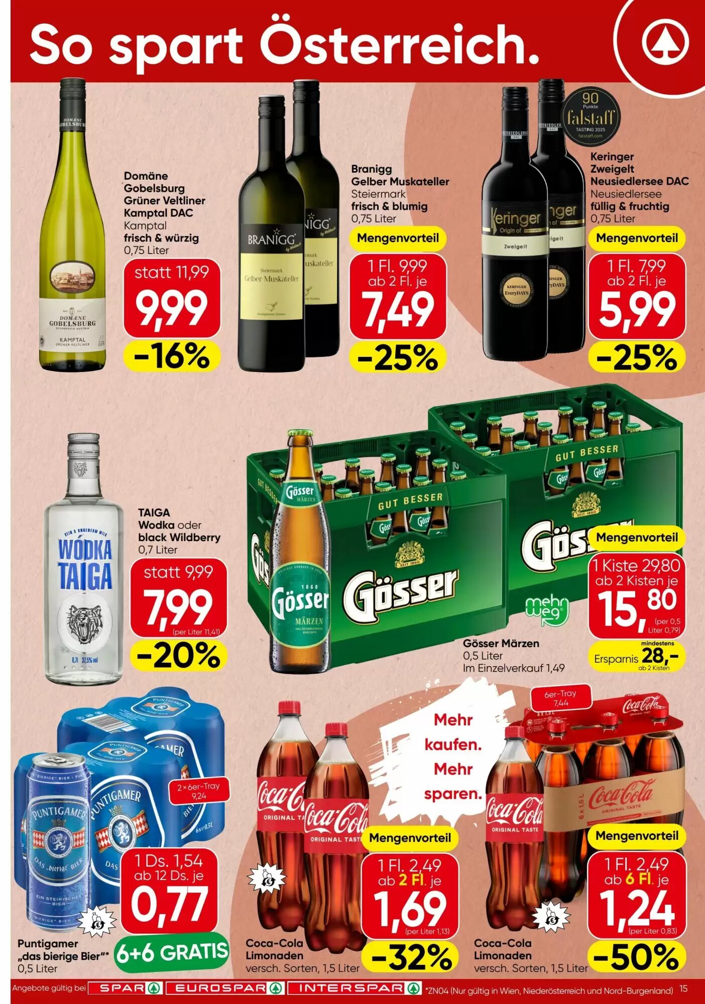 Spar Flugblatt (ab 16.07.2026) - Angebote und Prospekt - Seite 15