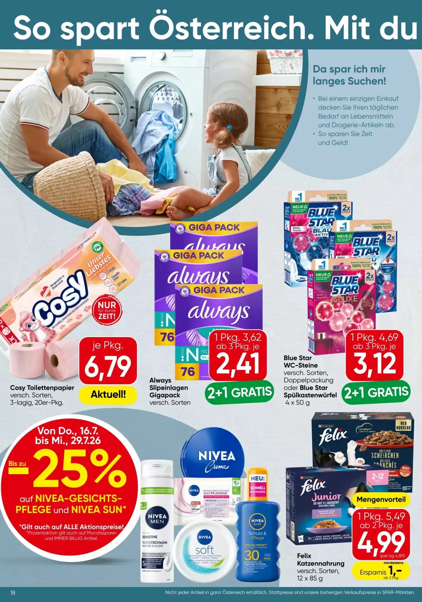Spar Flugblatt (ab 16.07.2026) - Angebote und Prospekt - Seite 18