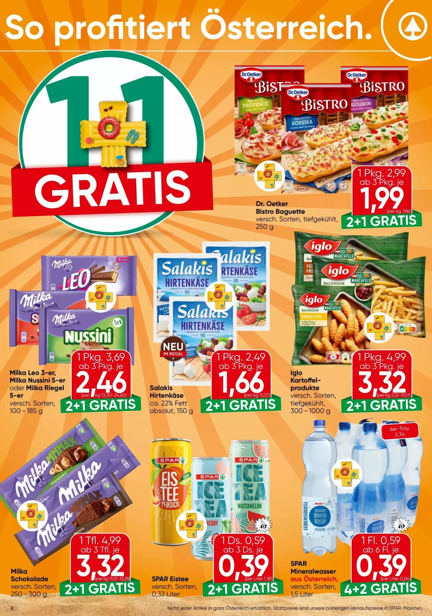 Spar Flugblatt (ab 16.07.2026) - Angebote und Prospekt - Seite 8