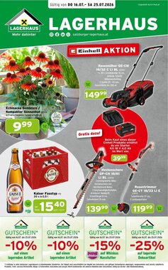 Salzburger Lagerhaus Flugblatt (ab 16.07.2026) - Angebote und Prospekt