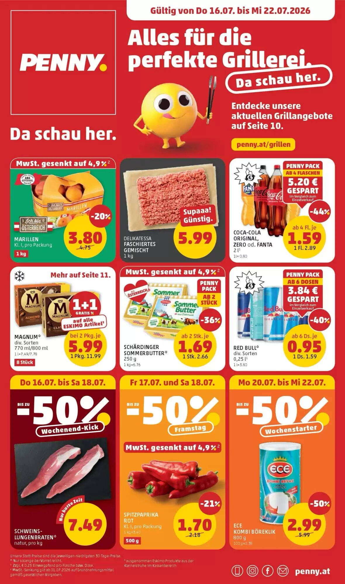 PENNY Flugblatt (ab 16.07.2026) - Angebote und Prospekt - Seite 1