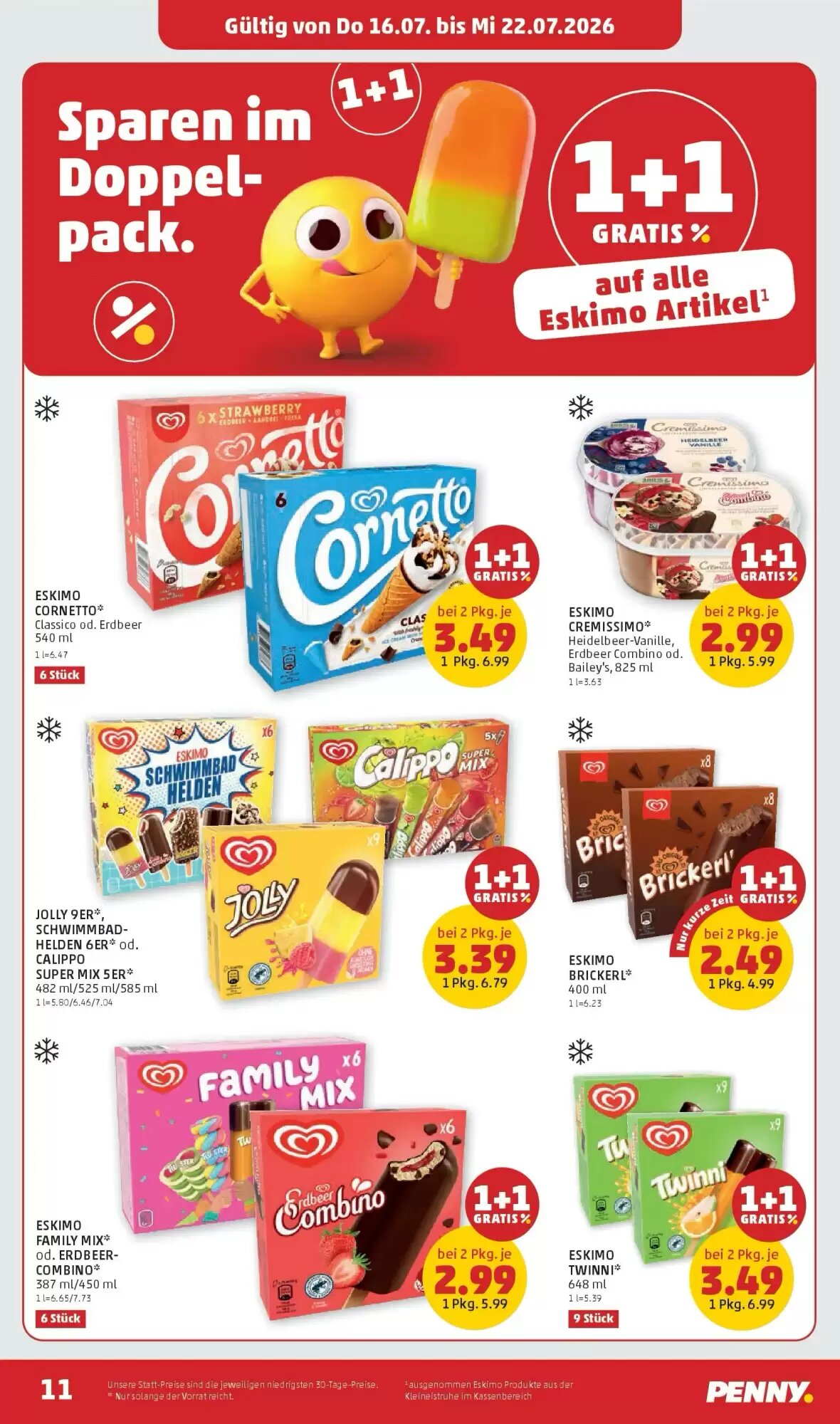 PENNY Flugblatt (ab 16.07.2026) - Angebote und Prospekt - Seite 11
