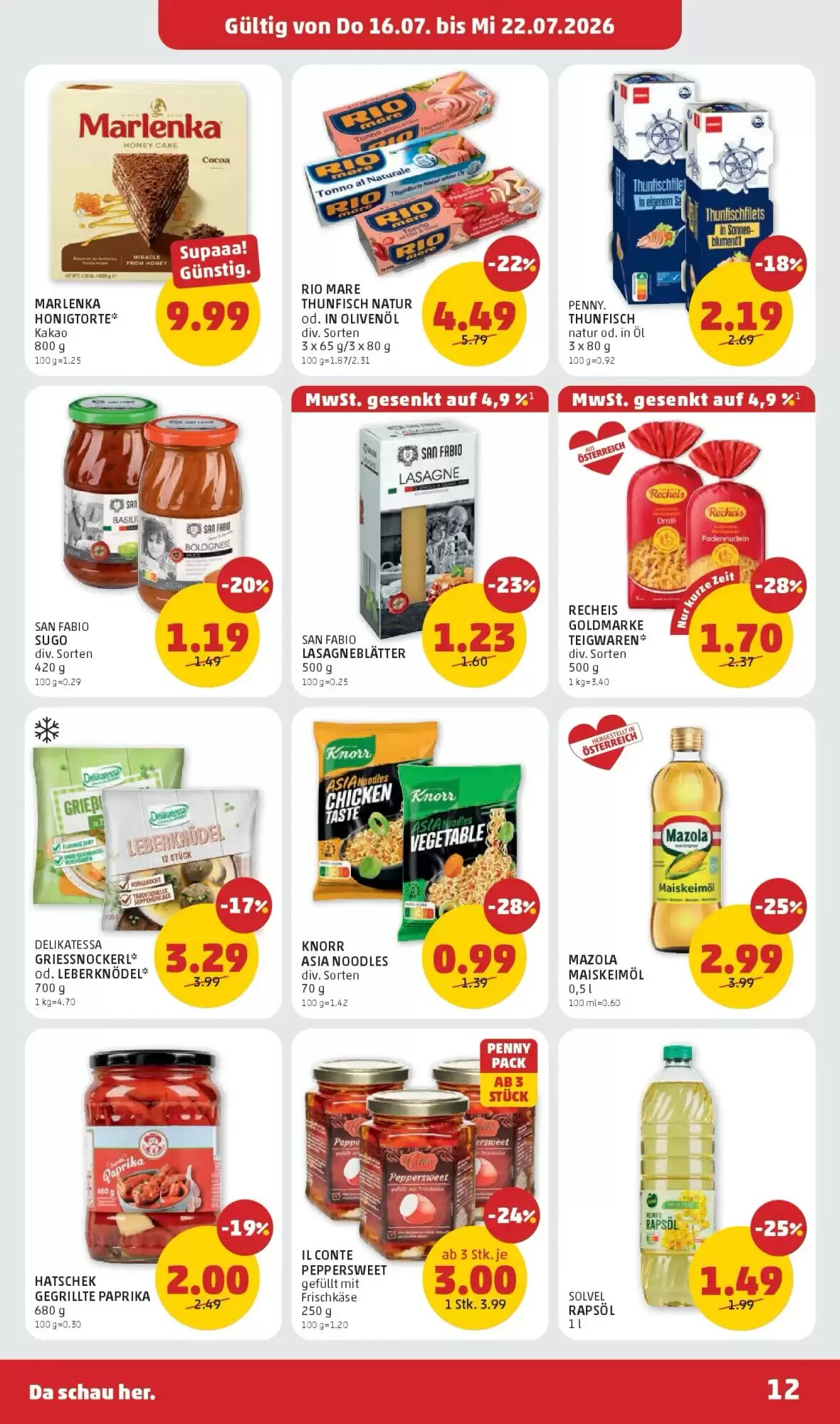 PENNY Flugblatt (ab 16.07.2026) - Angebote und Prospekt - Seite 12