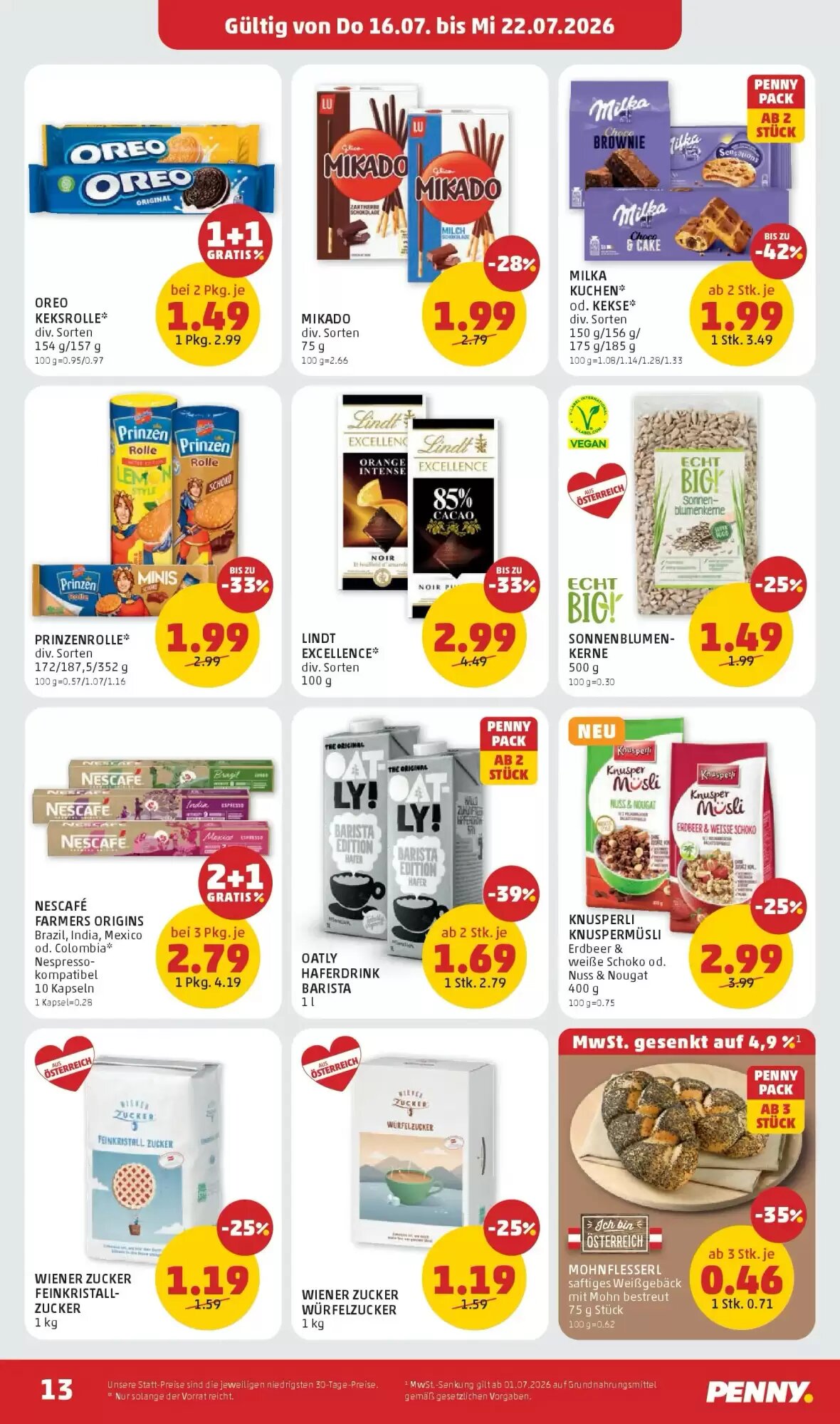 PENNY Flugblatt (ab 16.07.2026) - Angebote und Prospekt - Seite 13
