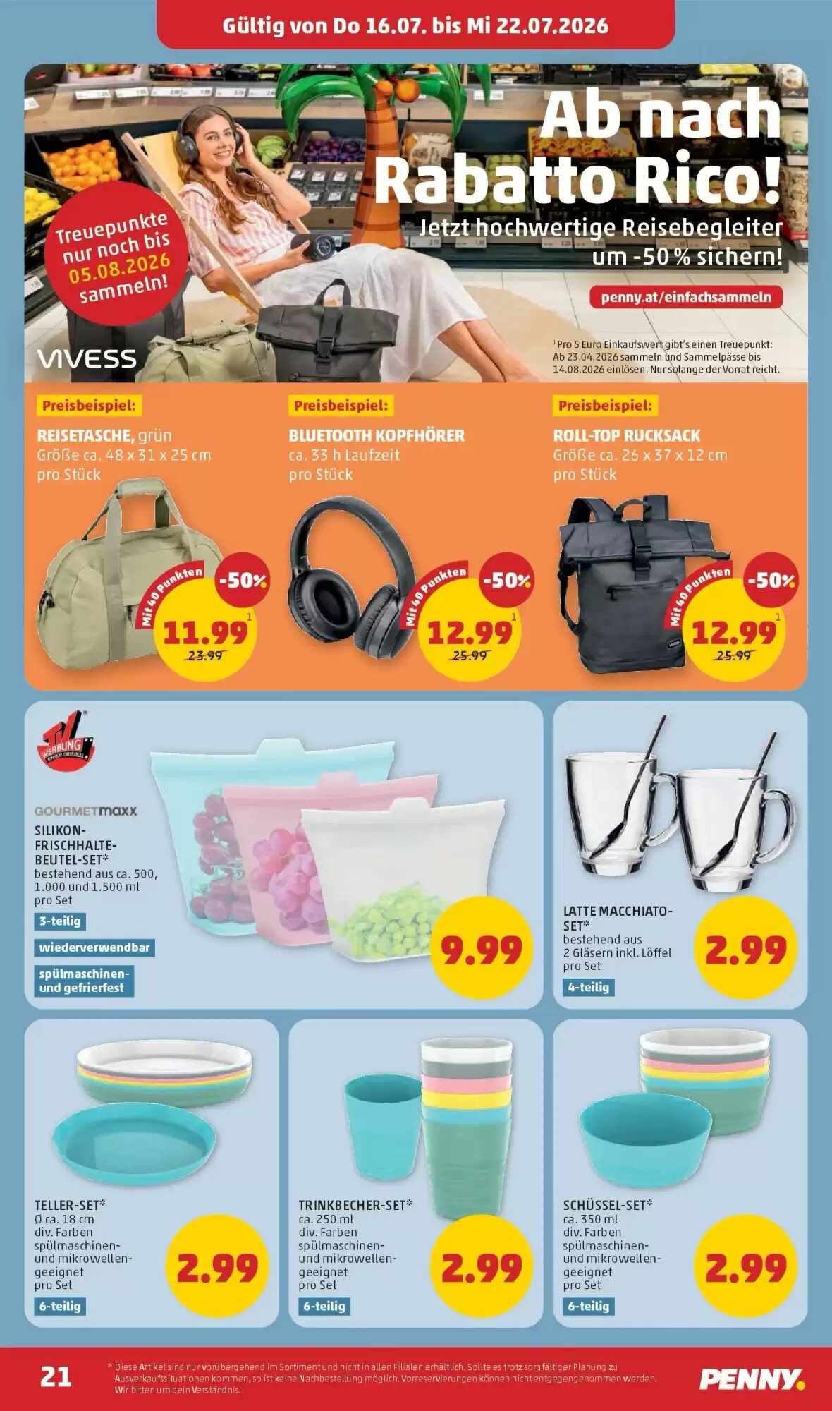 PENNY Flugblatt (ab 16.07.2026) - Angebote und Prospekt - Seite 21