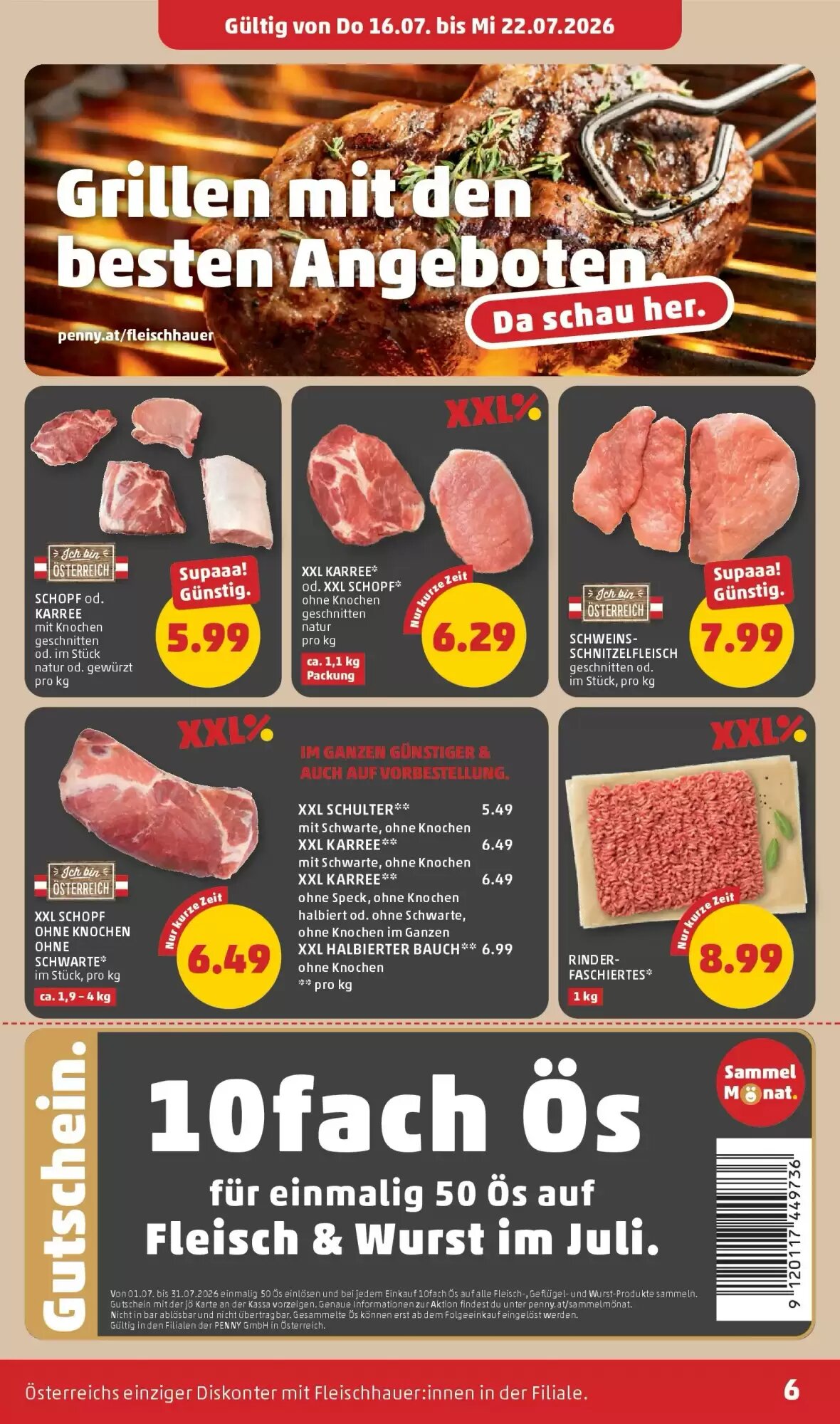 PENNY Flugblatt (ab 16.07.2026) - Angebote und Prospekt - Seite 6
