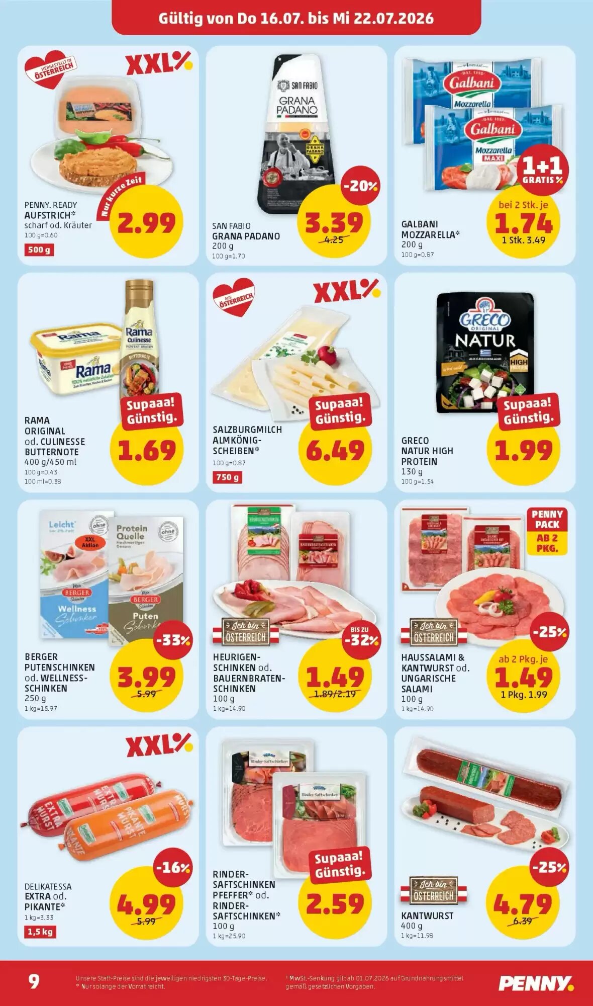 PENNY Flugblatt (ab 16.07.2026) - Angebote und Prospekt - Seite 9