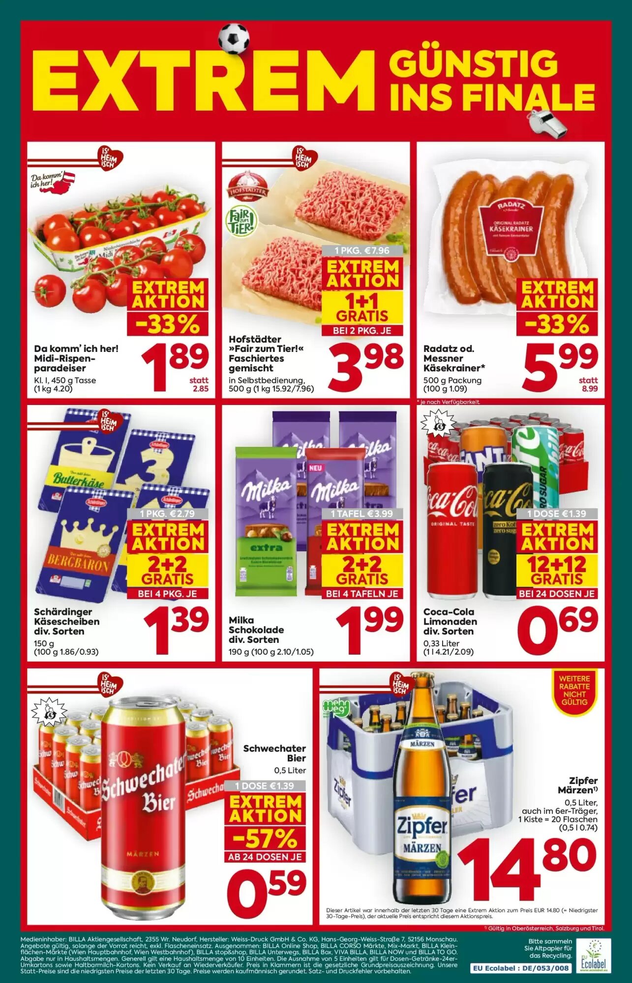Billa Flugblatt (ab 16.07.2026) - Angebote und Prospekt - Seite 16