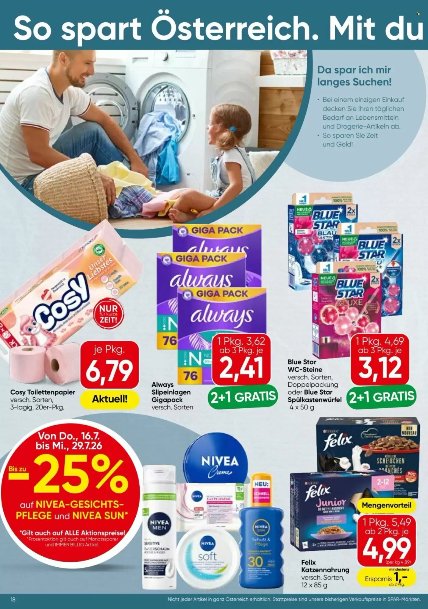 Eurospar Flugblatt (ab 16.07.2026) - Angebote und Prospekt - Seite 18