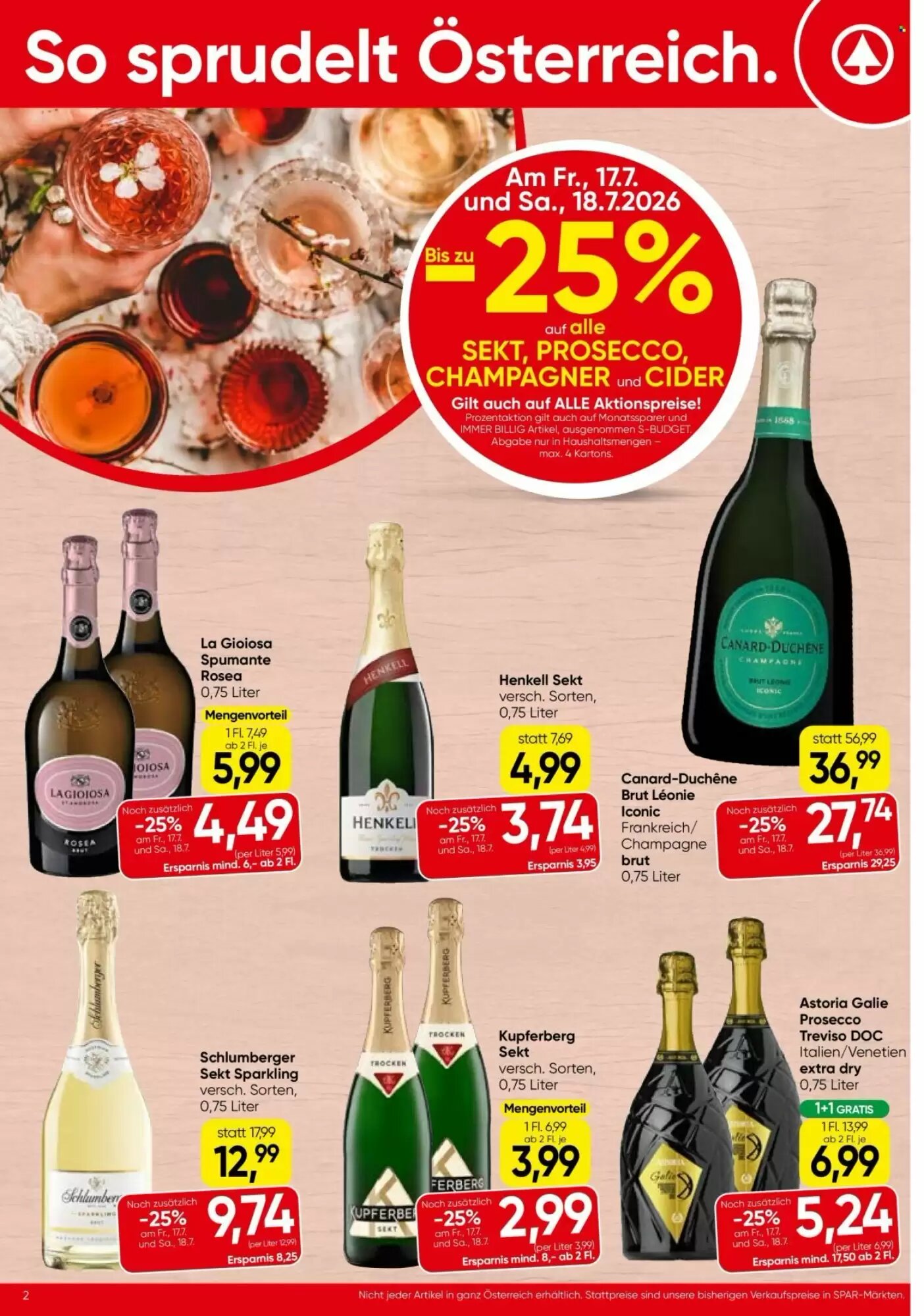 Eurospar Flugblatt (ab 16.07.2026) - Angebote und Prospekt - Seite 2