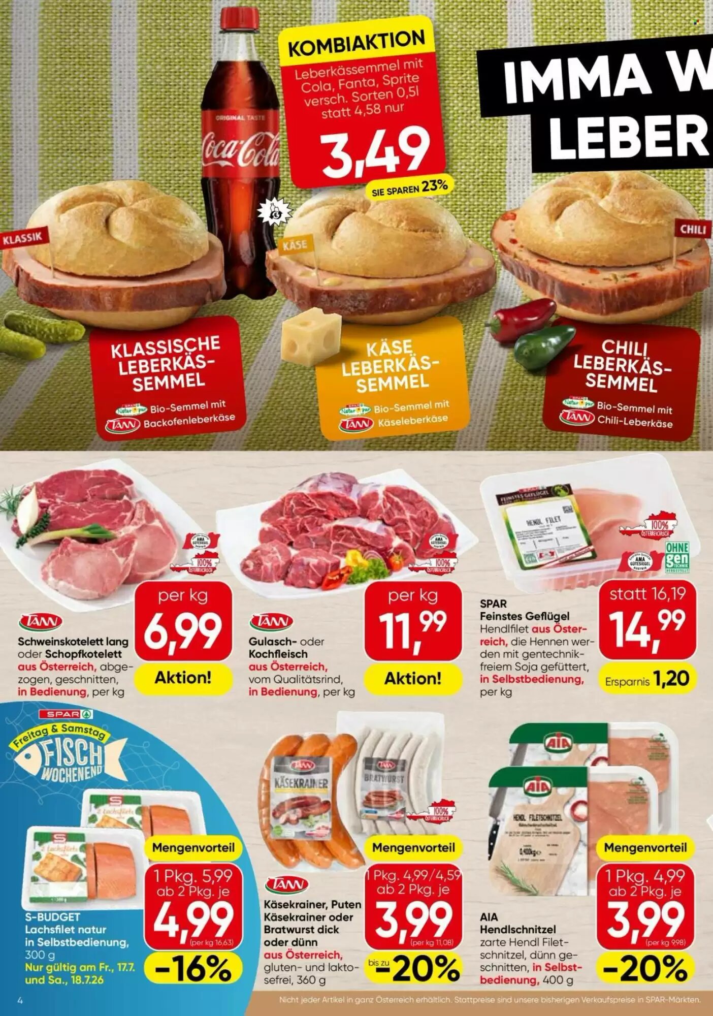 Eurospar Flugblatt (ab 16.07.2026) - Angebote und Prospekt - Seite 4