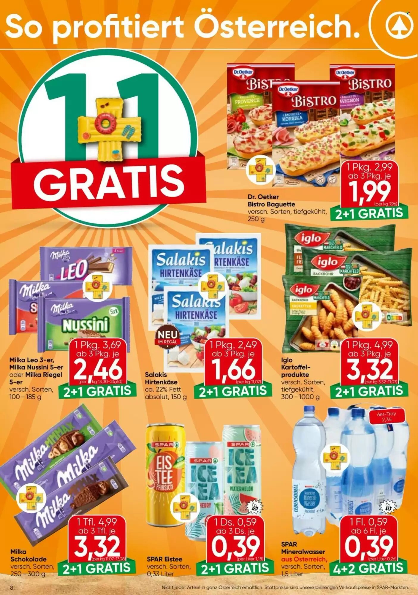 Eurospar Flugblatt (ab 16.07.2026) - Angebote und Prospekt - Seite 8