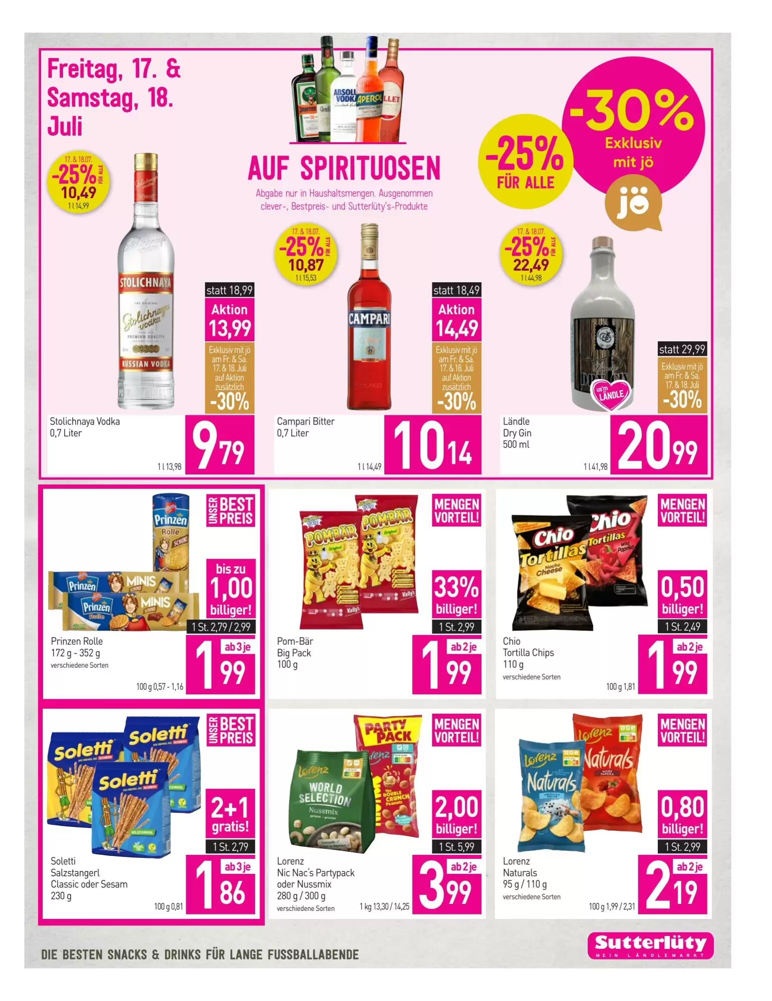 Sutterlüty Flugblatt (ab 16.07.2026) - Angebote und Prospekt - Seite 15