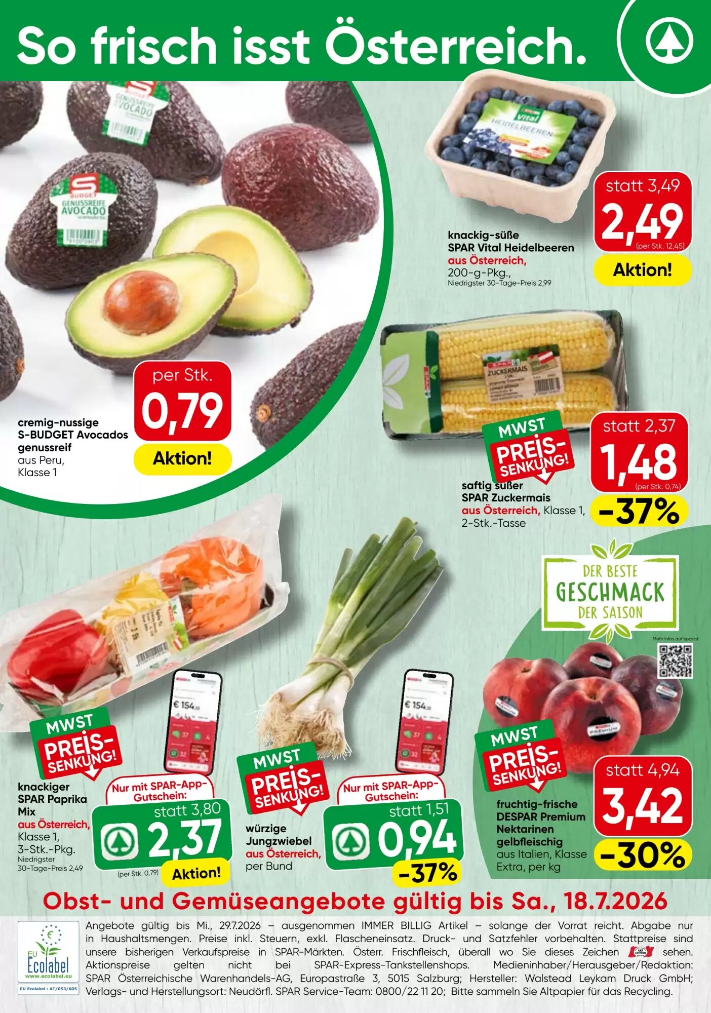 Strasser Markt Flugblatt (ab 16.07.2026) - Angebote und Prospekt - Seite 20