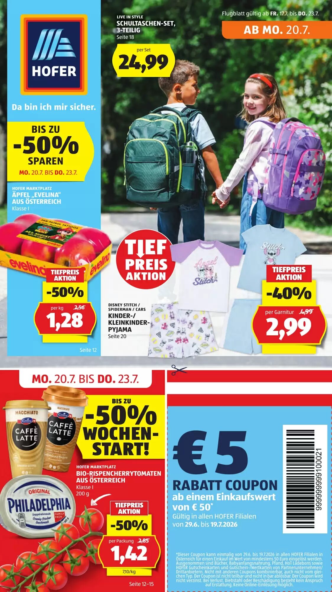 Hofer Flugblatt (ab 17.07.2026) - Angebote und Prospekt - Seite 1