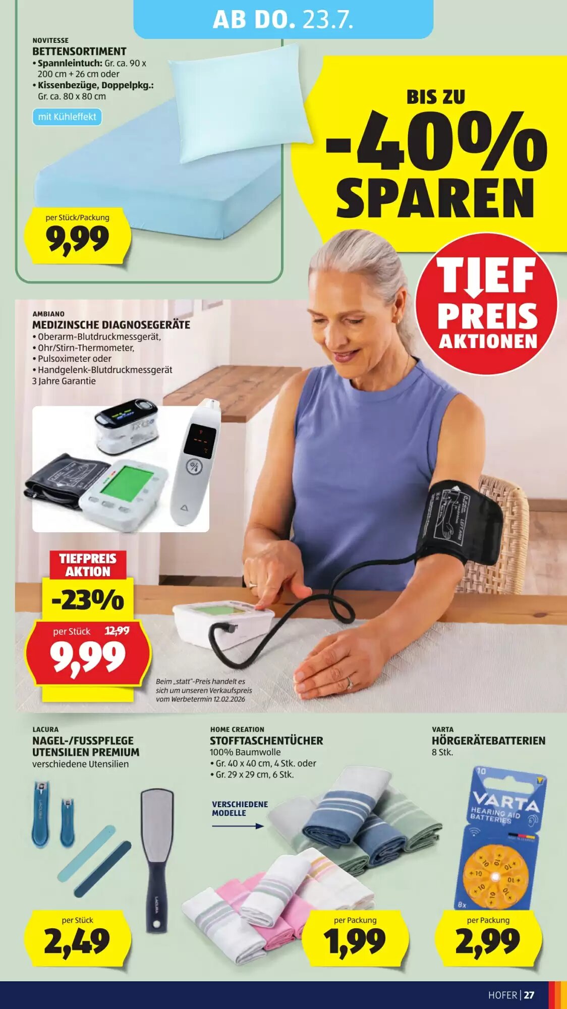 Hofer Flugblatt (ab 17.07.2026) - Angebote und Prospekt - Seite 33
