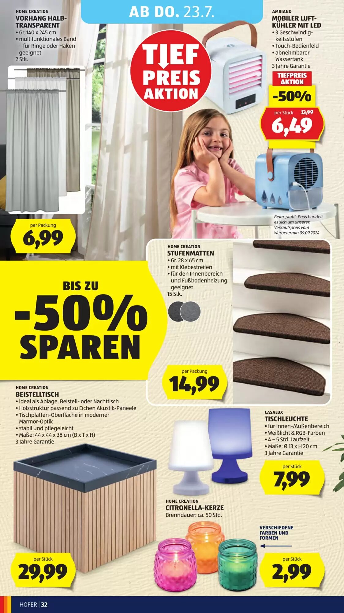 Hofer Flugblatt (ab 17.07.2026) - Angebote und Prospekt - Seite 38
