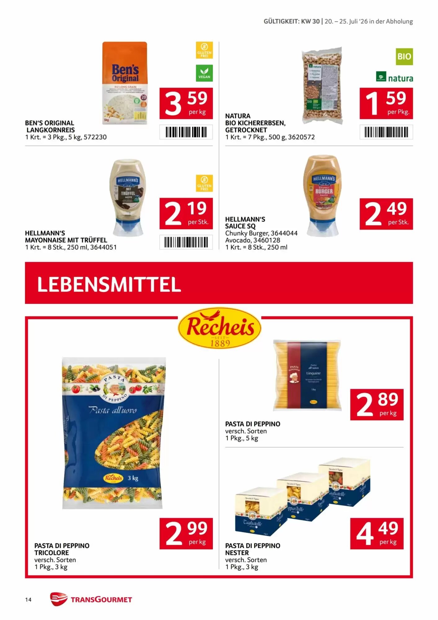 Transgourmet Flugblatt (ab 20.07.2026) - Angebote und Prospekt - Seite 13