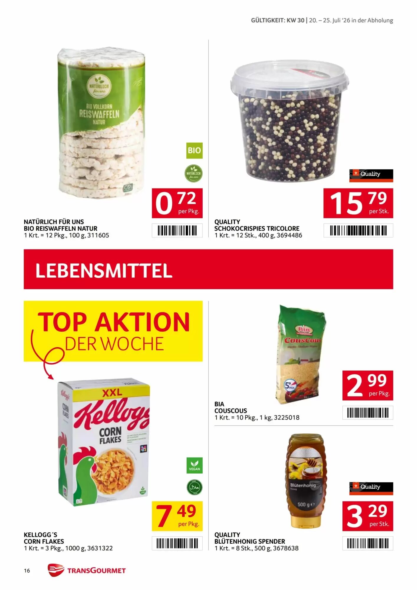 Transgourmet Flugblatt (ab 20.07.2026) - Angebote und Prospekt - Seite 15