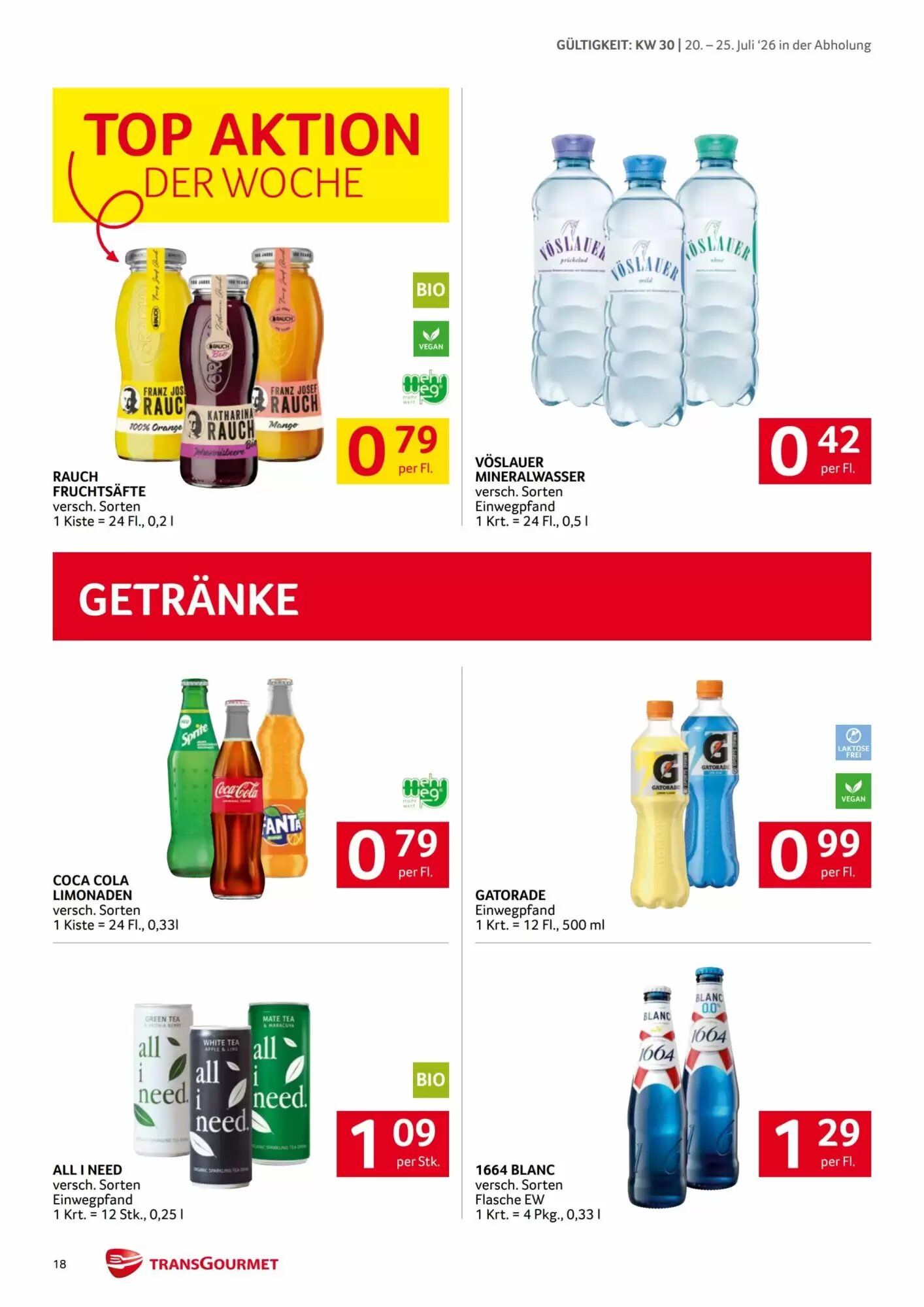 Transgourmet Flugblatt (ab 20.07.2026) - Angebote und Prospekt - Seite 17