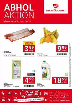 Transgourmet Flugblatt (ab 20.07.2026) - Angebote und Prospekt