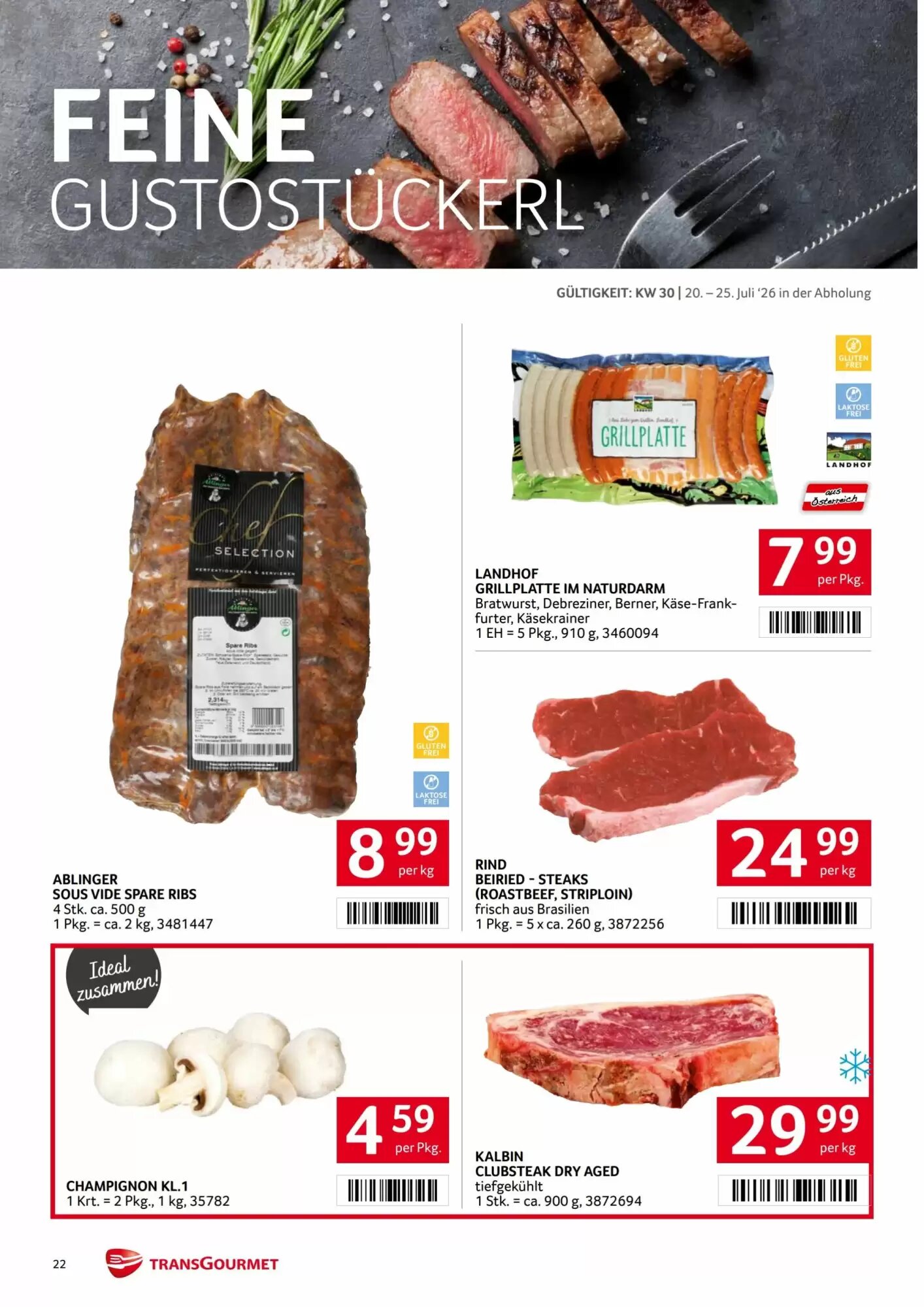 Transgourmet Flugblatt (ab 20.07.2026) - Angebote und Prospekt - Seite 21